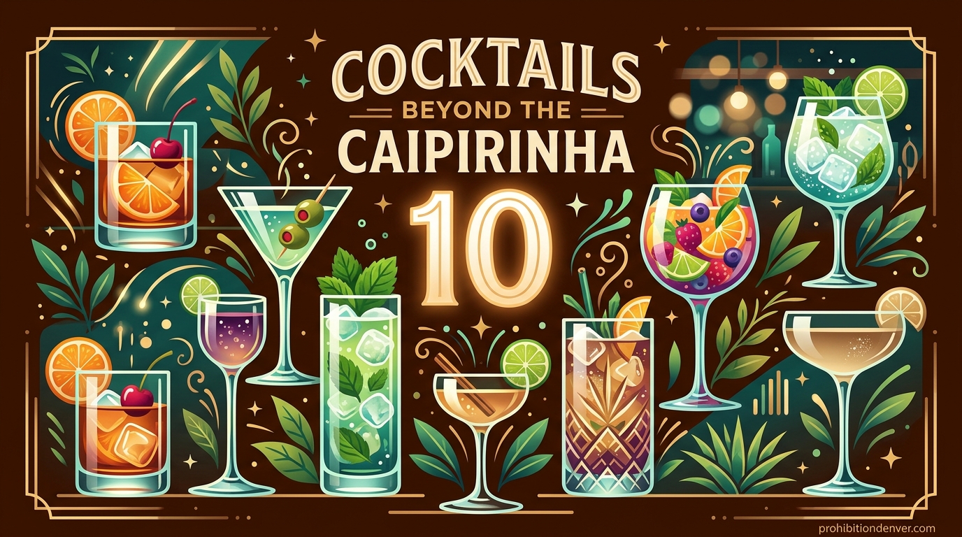 10 Cocktails Beyond the Caipirinha