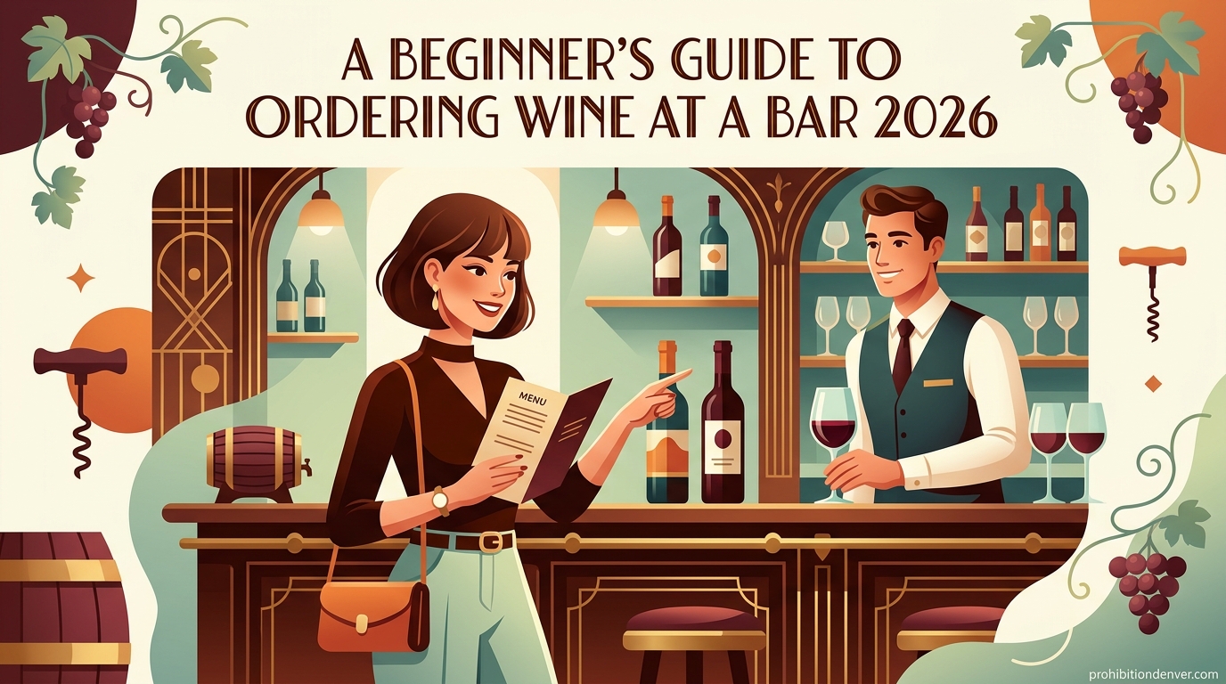 A Beginner's Guide to Ordering Wine at a Bar 2026