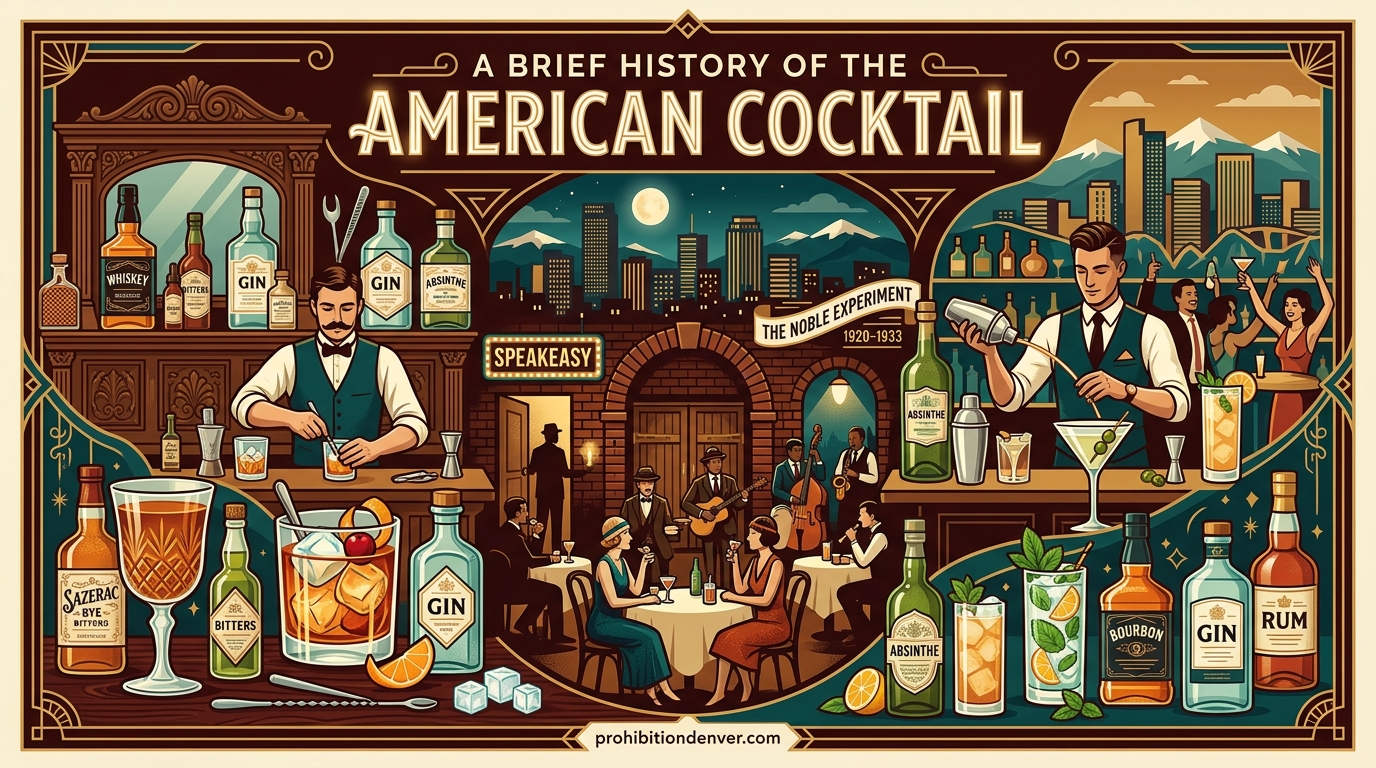 A Brief History of the American Cocktail