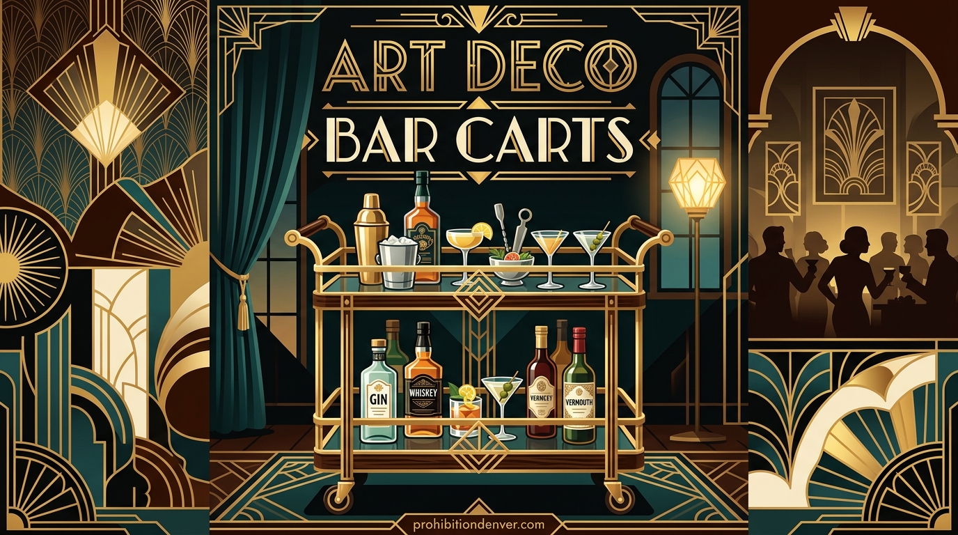 Art Deco Bar Carts