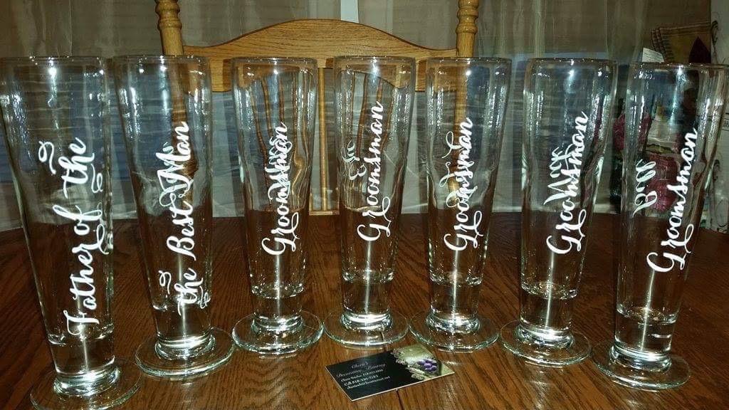 Libbey Stockholm Pilsner Beer Glasses Set of 4, 14.5oz, Tall, Slender Pint Glasses for Pilsner, Kolsch, Lager, and More, Unique Beer Gift Set customer photo 1