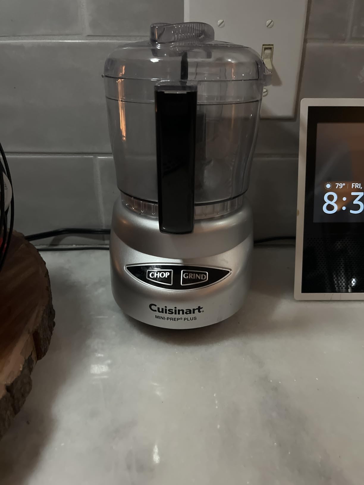 Cuisinart Mini-Prep Plus Food Processor, 3 Cup Mini Food Processor to Chop Herbs, Vegetables, and Hard Cheese, 3 Cup Work Bowl, Reversible Stainless Steel Blade, DLC-2ABC, Brushed Chrome customer photo 1