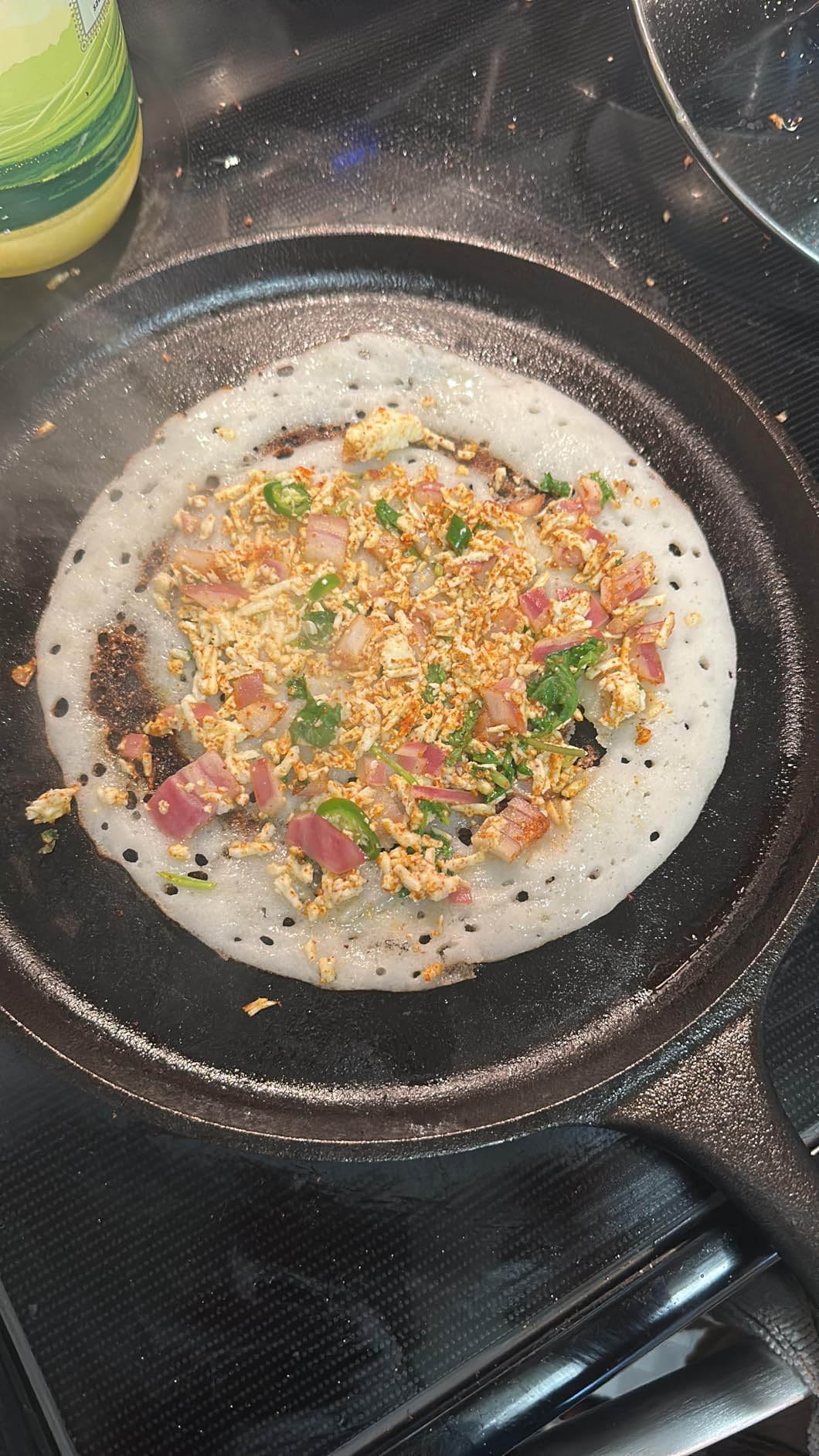 Lodge Round Seasoned Cast Iron Griddle 10.5 Inches - Round-Shaped, Pre-Seasoned Iron Griddle Pan customer photo 1