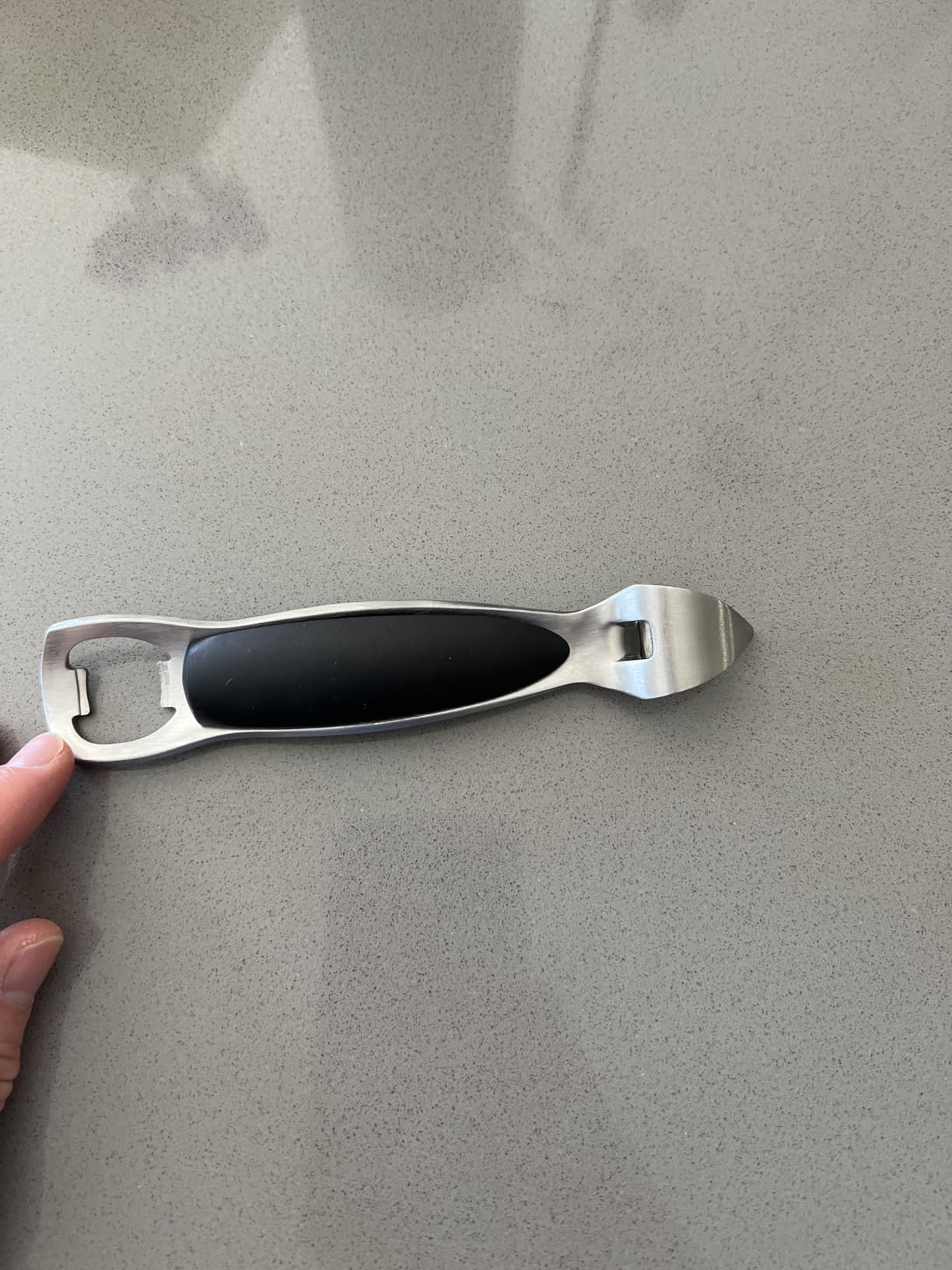 OXO SteeL Stainless Steel Bottle and Can Opener customer photo 2