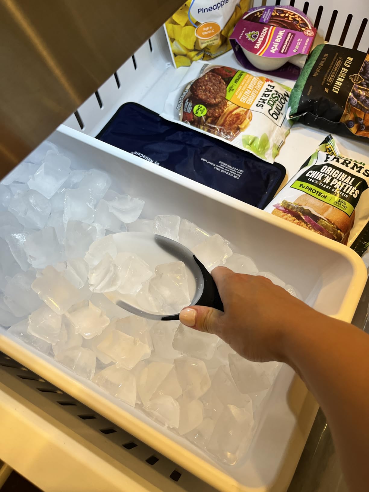 OXO Good Grips Flexible Scoop, 1 Cup, Ice Scoop for Freezer, Kitchen Food Scooper for Flour, Pet Food and More customer photo 2