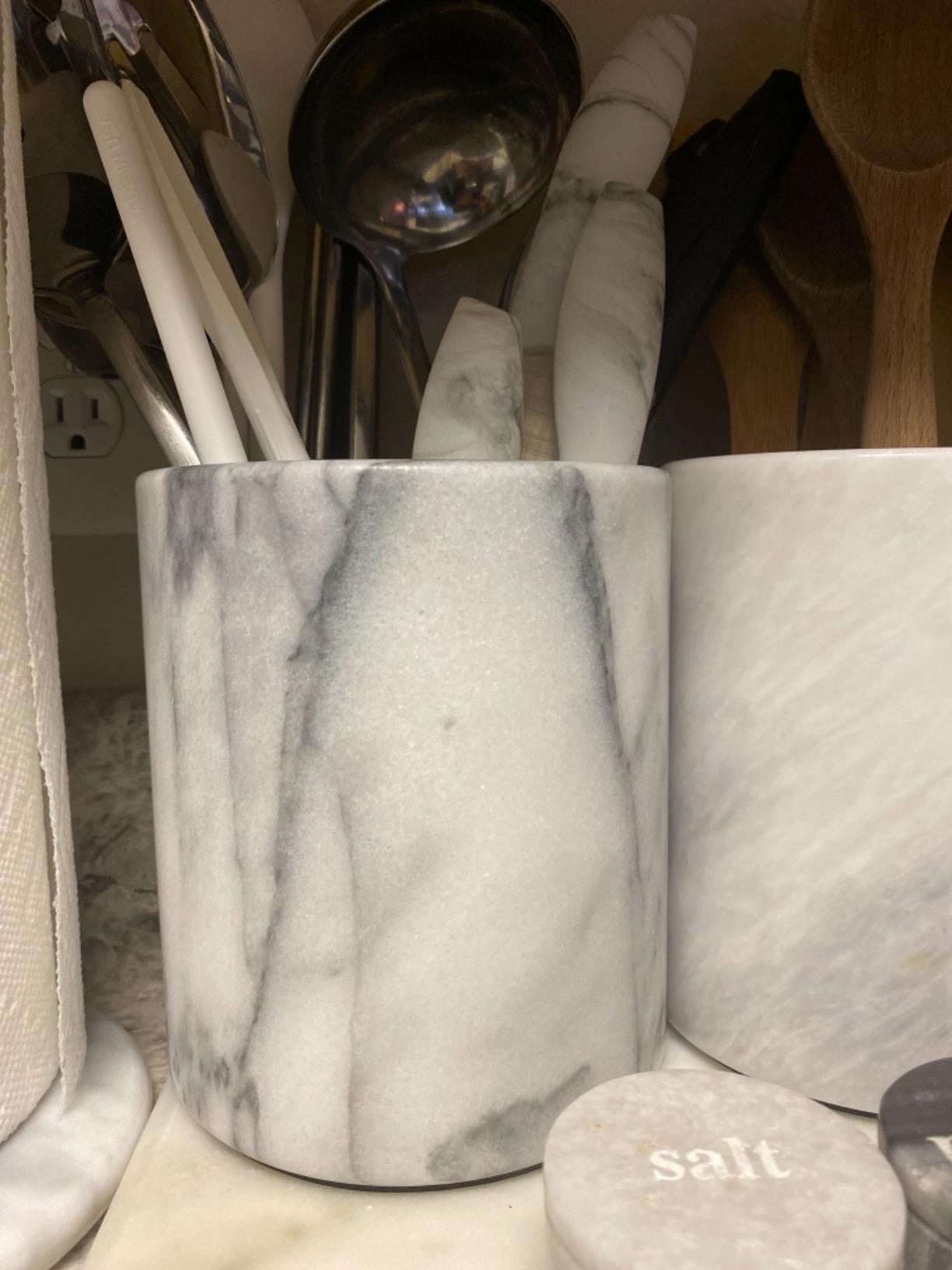 RSVP International Grey Marble Cooler, 4.5
