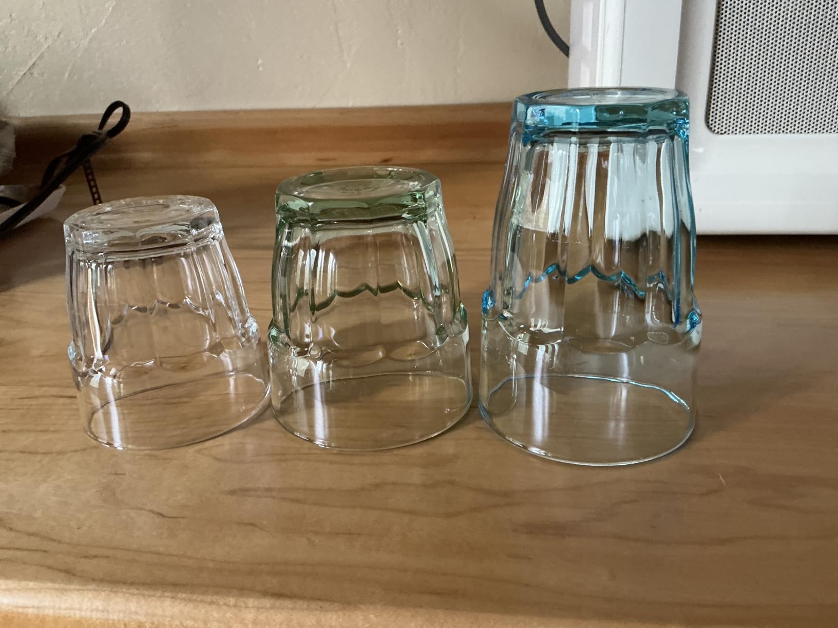 Bormioli Rocco Rock Bar Stackable Beverage, Set Of 6 Dishwasher Safe Drinking Glasses For Soda, Juice, Milk, Coke, Beer, Spirits - 12.5oz Durable Tempered Glass Water Tumblers For Daily Use customer photo 1