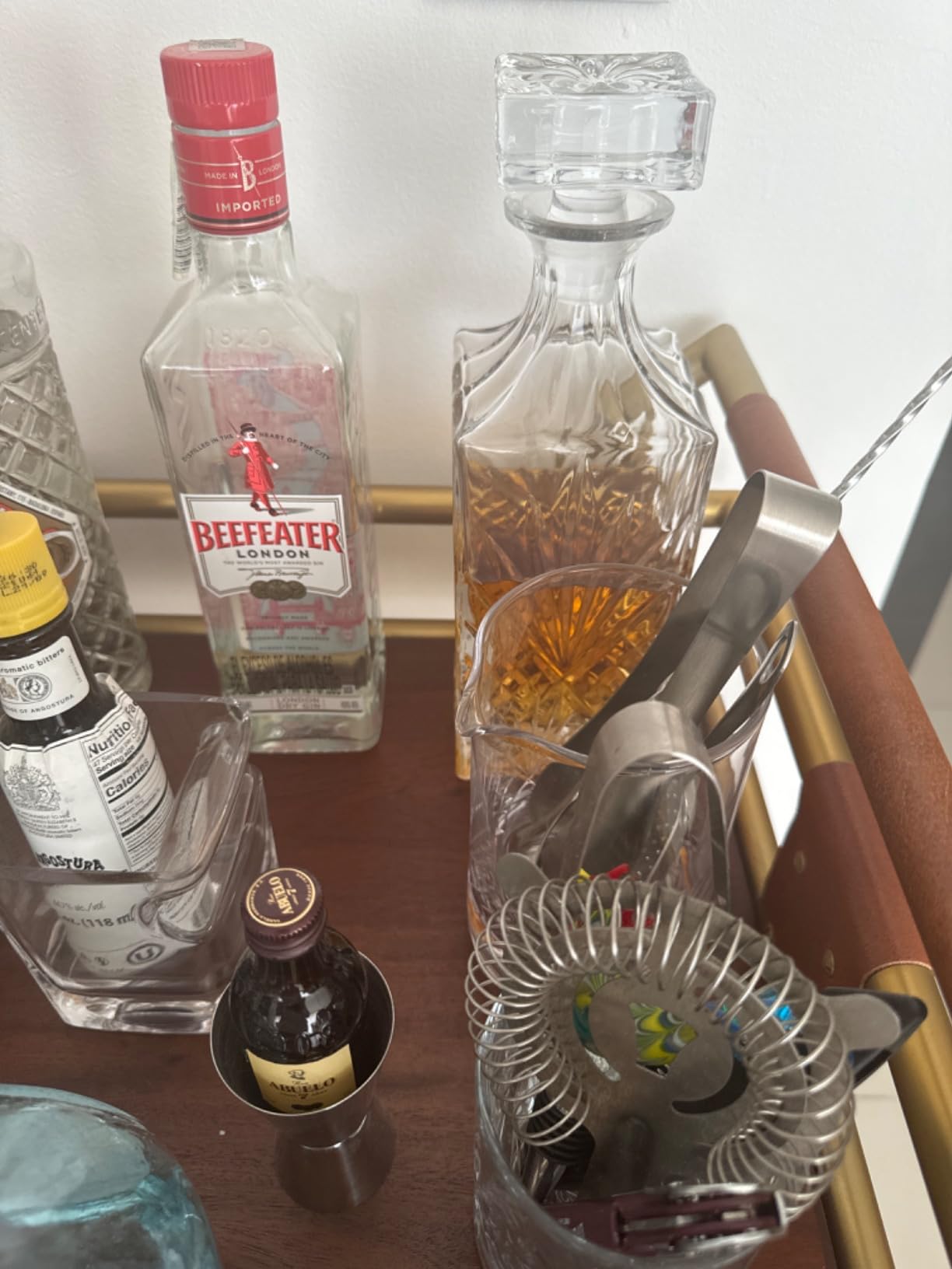 Godinger Dublin Whiskey Decanter, Liquor Decanter, Alcohol Decanter, Beer Decanter, 750ml customer photo 1