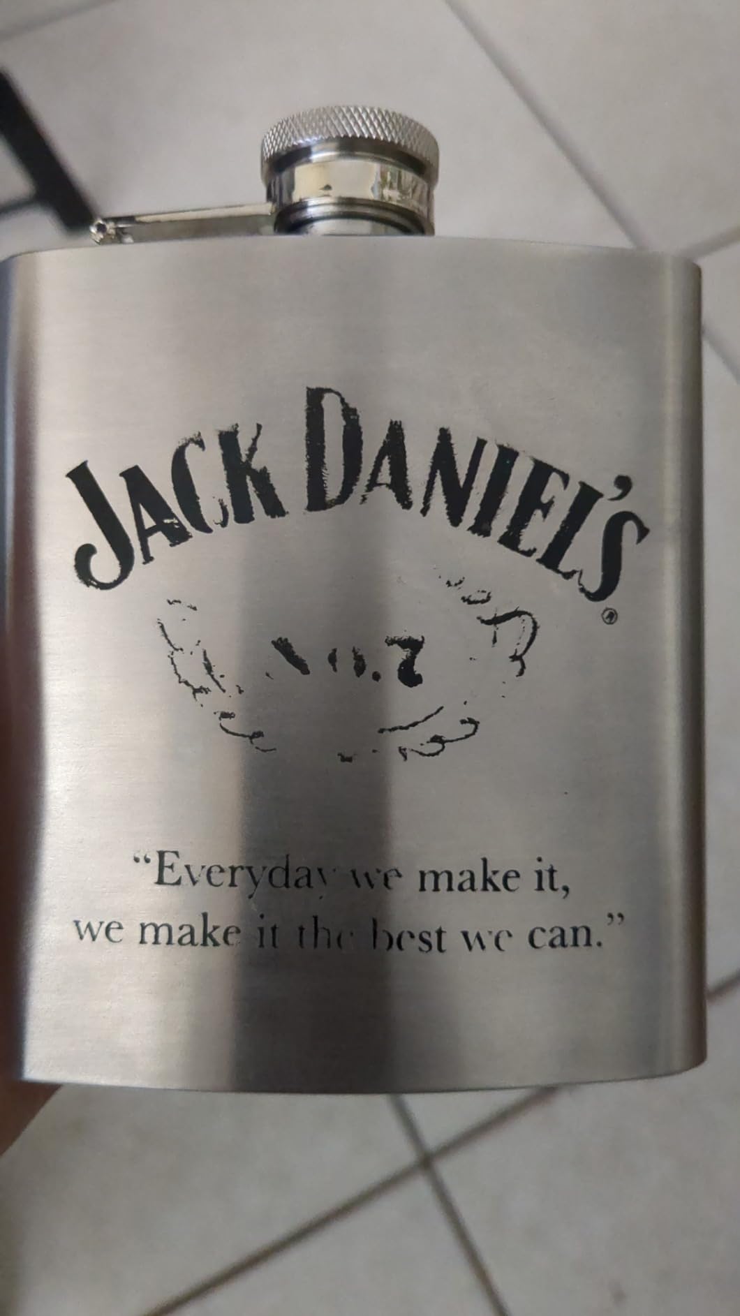 Jack Daniels Licensed Barware 8473 Swing Cartouche Gift Set, 6 oz./1 oz, Silver customer photo 1