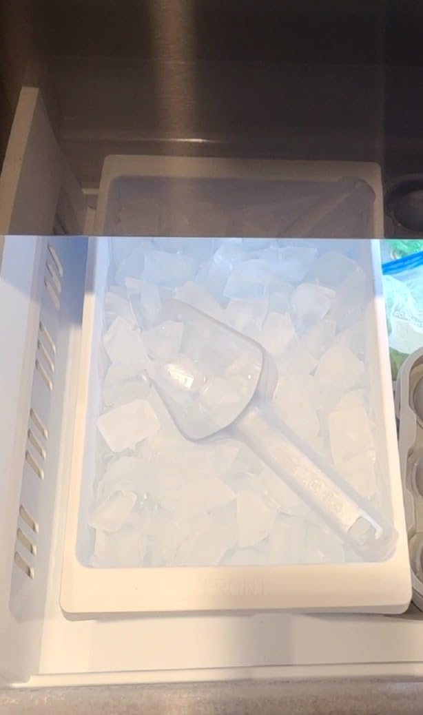 Rubbermaid Commercial Products Plastic Utility Ice Scooper, 6-ounce, Clear, Dishwasher Safe Kitchen Scoop for Weddings/Bar/Ice Bucket/Kitchen/Popcorn customer photo 2