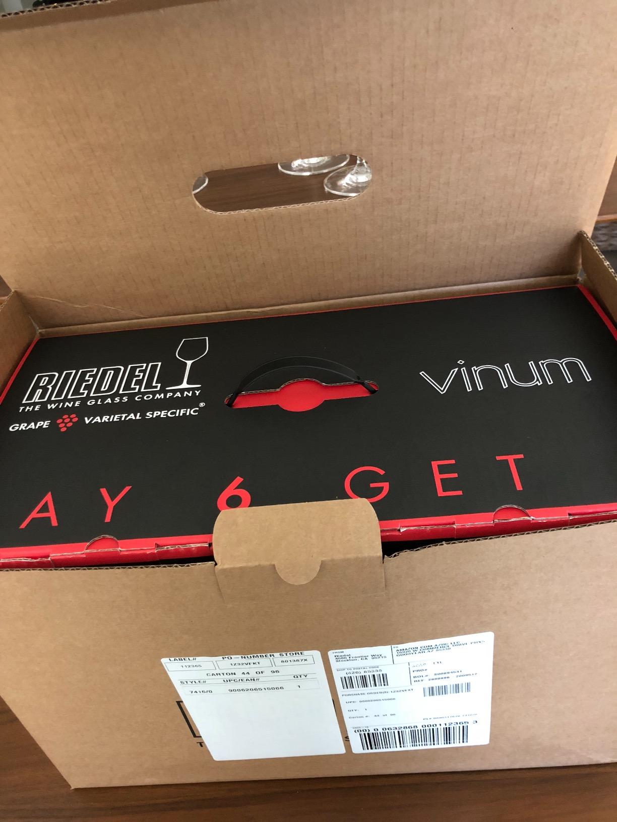 Riedel Vinum Bordeaux/Merlot/Cabernet Wine Glasses, Pay for 6 Get 8 customer photo 2