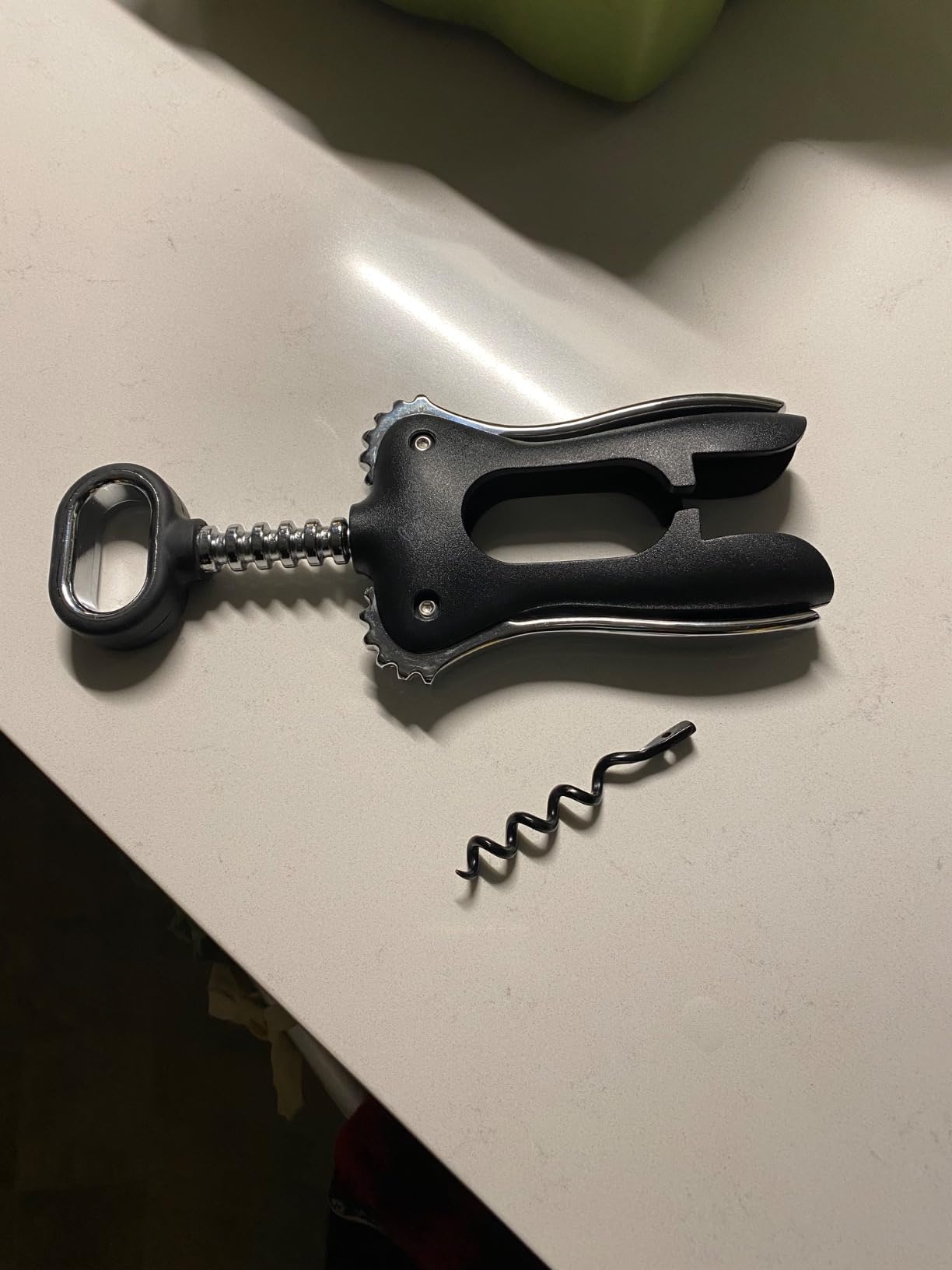 Rabbit Bar Tools Classic Wing Corkscrew, Silver customer photo 1