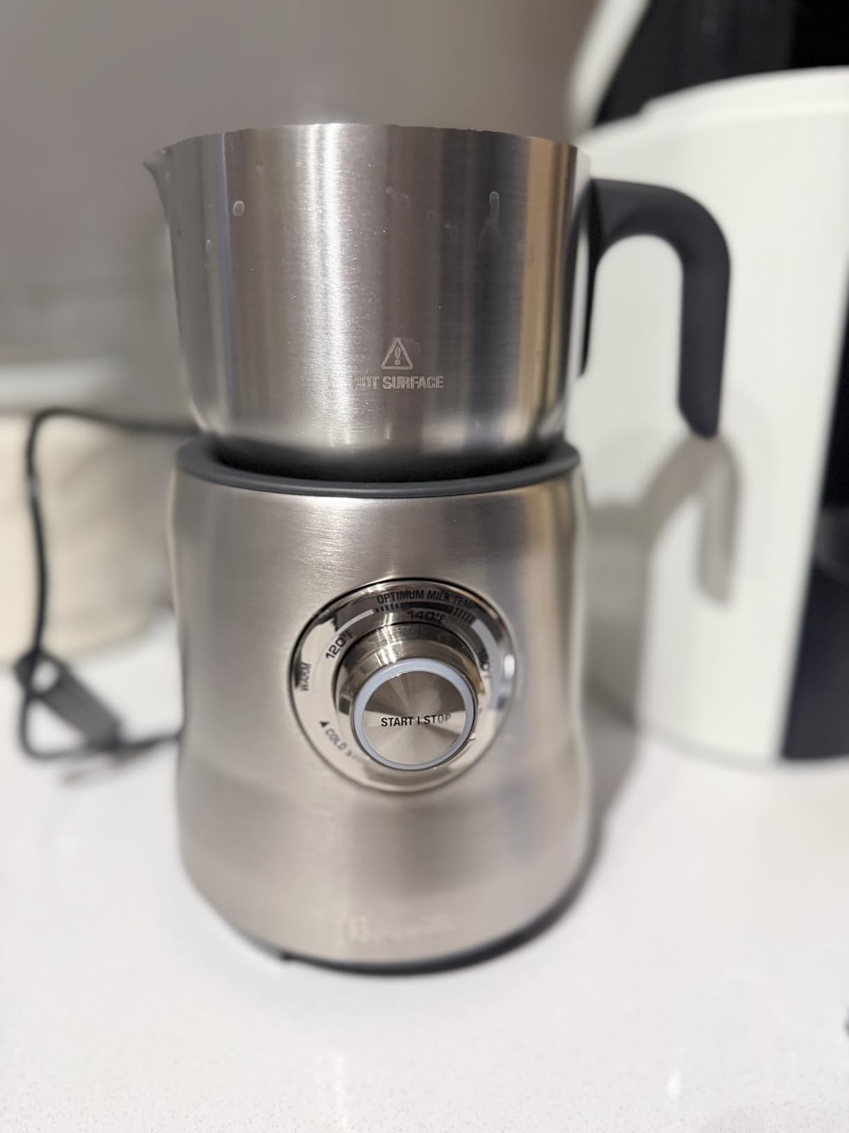 Breville Milk Cafe Frother BMF600XL, Brushed Stainless Steel customer photo 1
