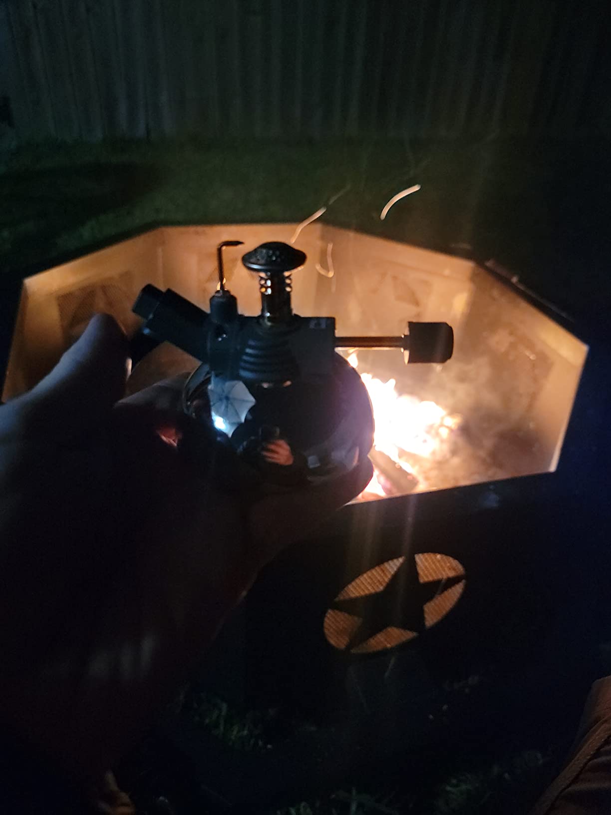 The Burner by ALEC Bradley - Table Cigar Lighter for Tobacco - Wind-Resistant, Butane-Powered, Easy to Use, Large Flame, Lights Up to 1,000 Cigars Before Refill customer photo 1