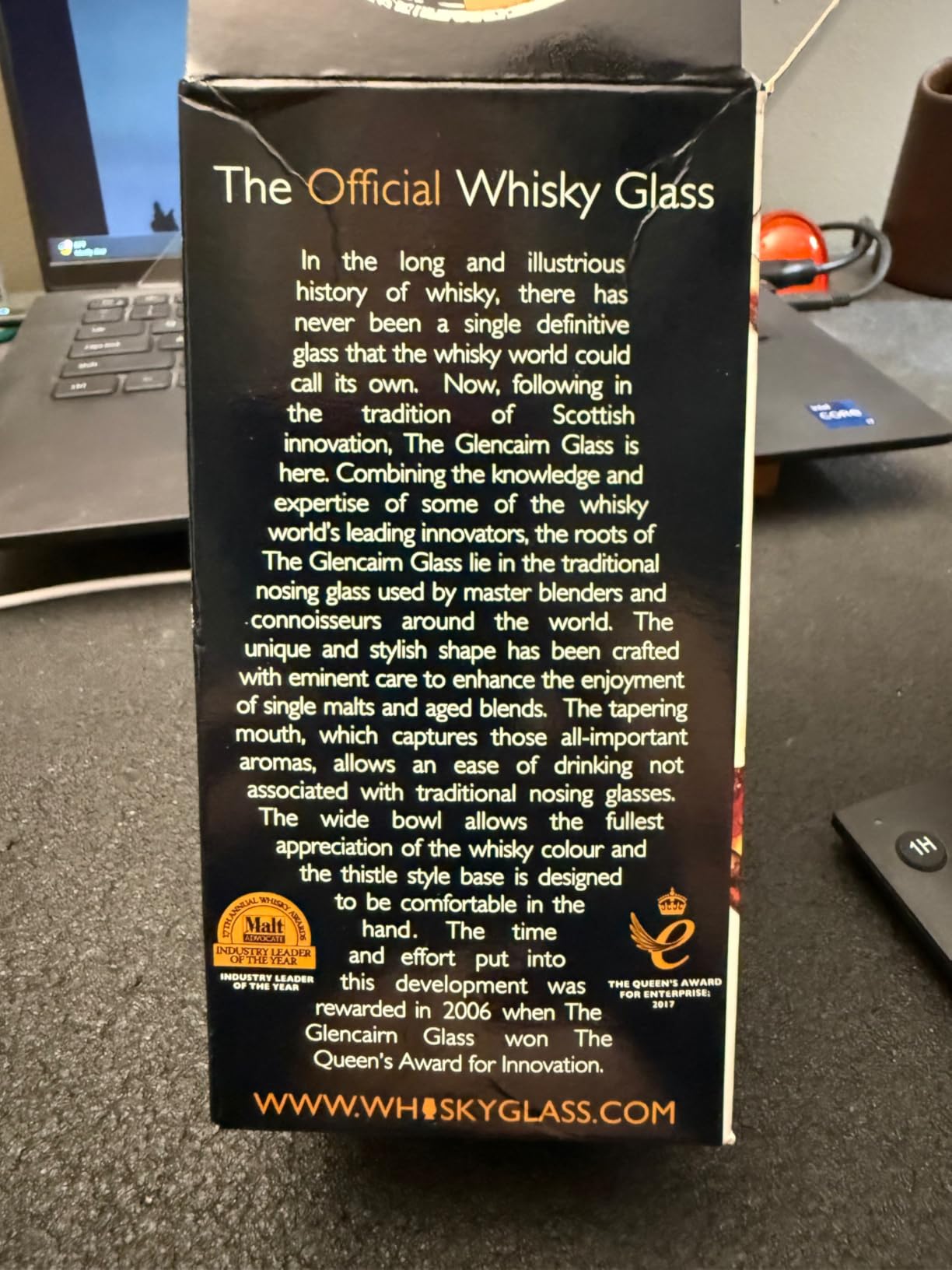 GLENCAIRN Whiskey Glass, Gift Set of 2 in Twin Carton customer photo 2