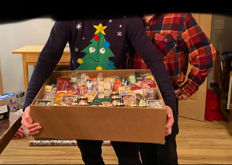 The Swiss Colony 70 All-Time Favorites - Ultimate Gift Basket Summer Sausage Meats, Cheeses, Chocolates, Cookies, Coffee, Spreads, and More, Holiday Candy Gift Box Adults, Women, Men, 9 lb. 12.75 oz. customer photo 1