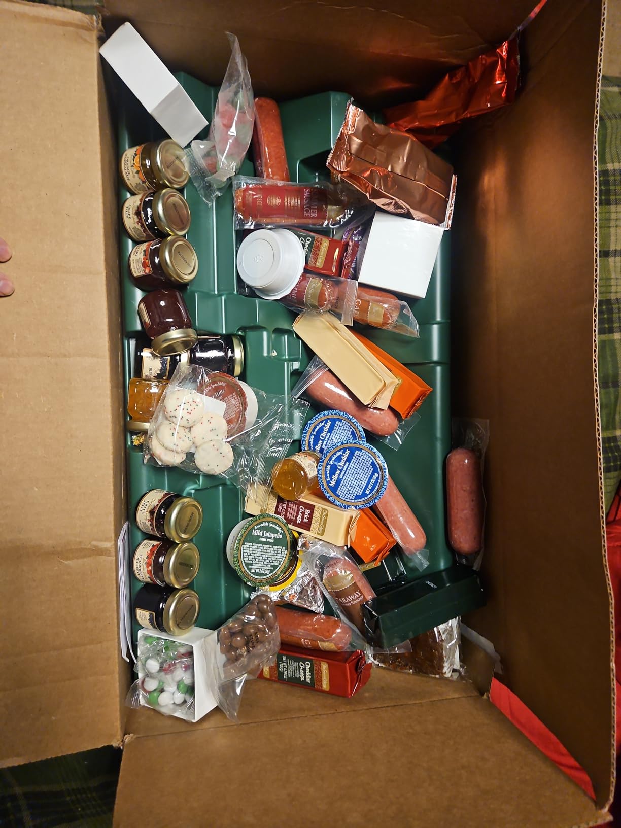 The Swiss Colony 70 All-Time Favorites - Ultimate Gift Basket Summer Sausage Meats, Cheeses, Chocolates, Cookies, Coffee, Spreads, and More, Holiday Candy Gift Box Adults, Women, Men, 9 lb. 12.75 oz. customer photo 2