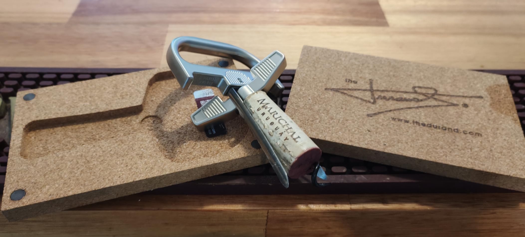 The Durand two part device to successfully remove older and fragile wine corks whole and intact customer photo 1
