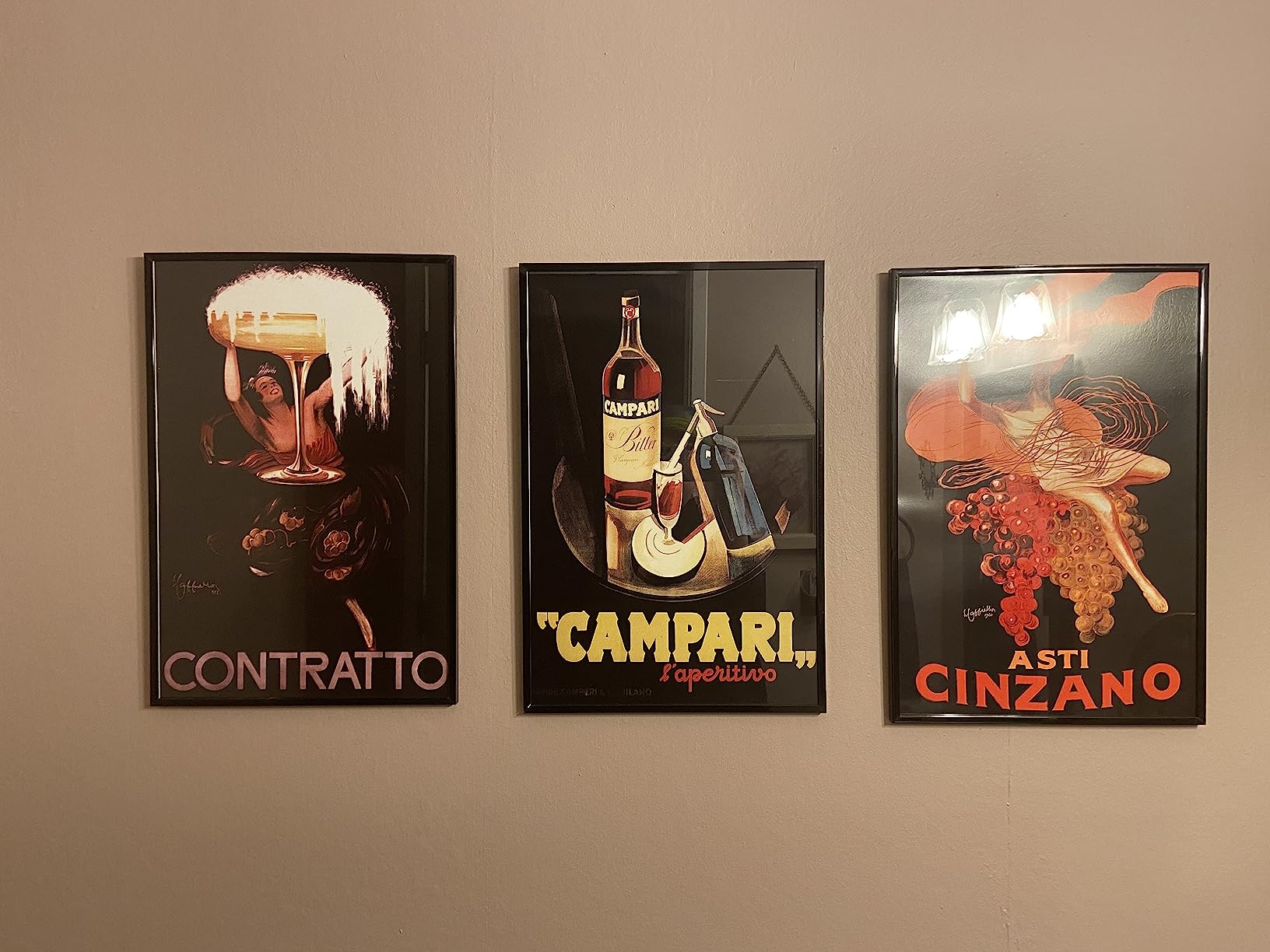 Asti Cinzano Poster Leonetto Cappiello Liquor French Nouveau Cool Wall Art Print Poster 12x18 customer photo 1