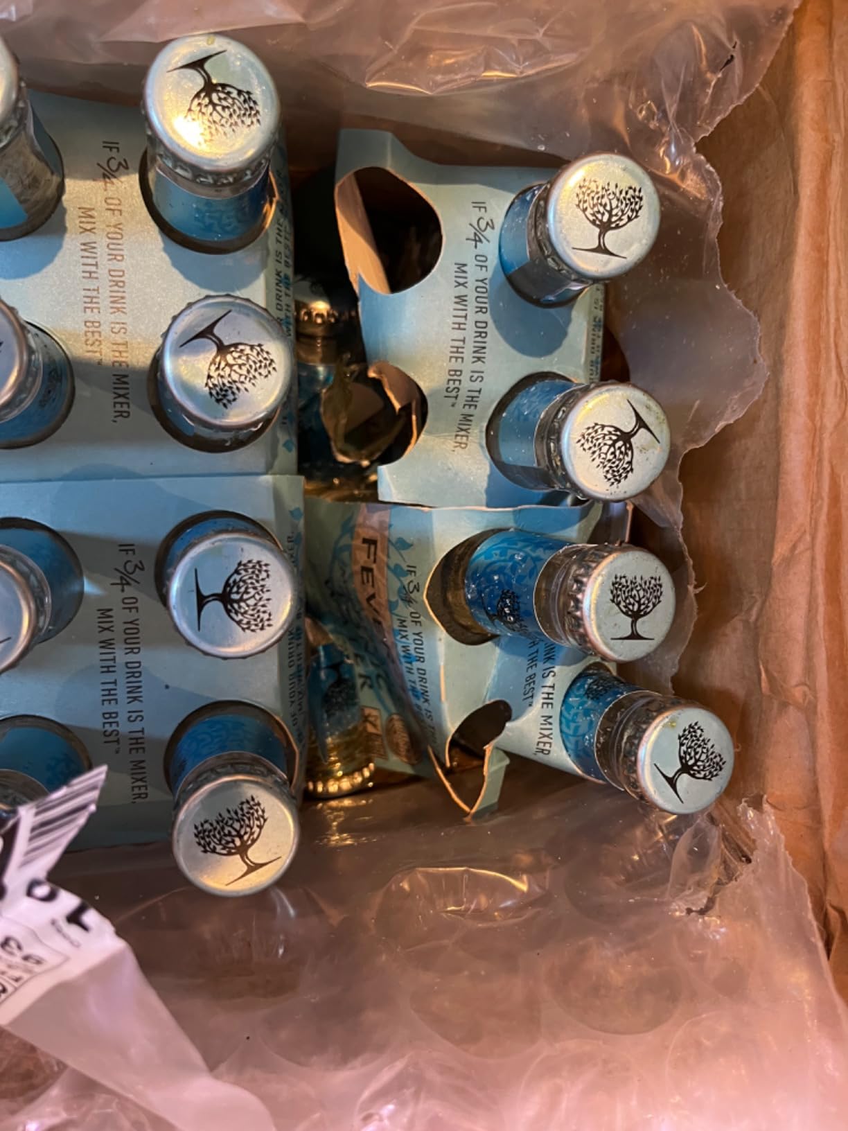 Fever-Tree Mediterranean Tonic Water - Premium Mixer for Cocktails and Mocktails, 6.8 fl oz Bottles, Pack of 24 - Naturally Sourced, Non-GMO customer photo 1