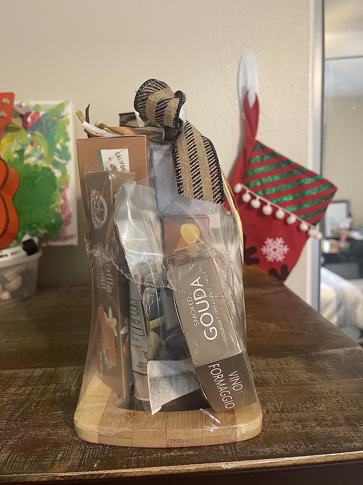 Wine Country Gift Baskets Gourmet Salami and Cheese with Bamboo Cutting Board for Family, Friends, Corporate, Get Well, Sympathy Care, Teacher and more customer photo 2