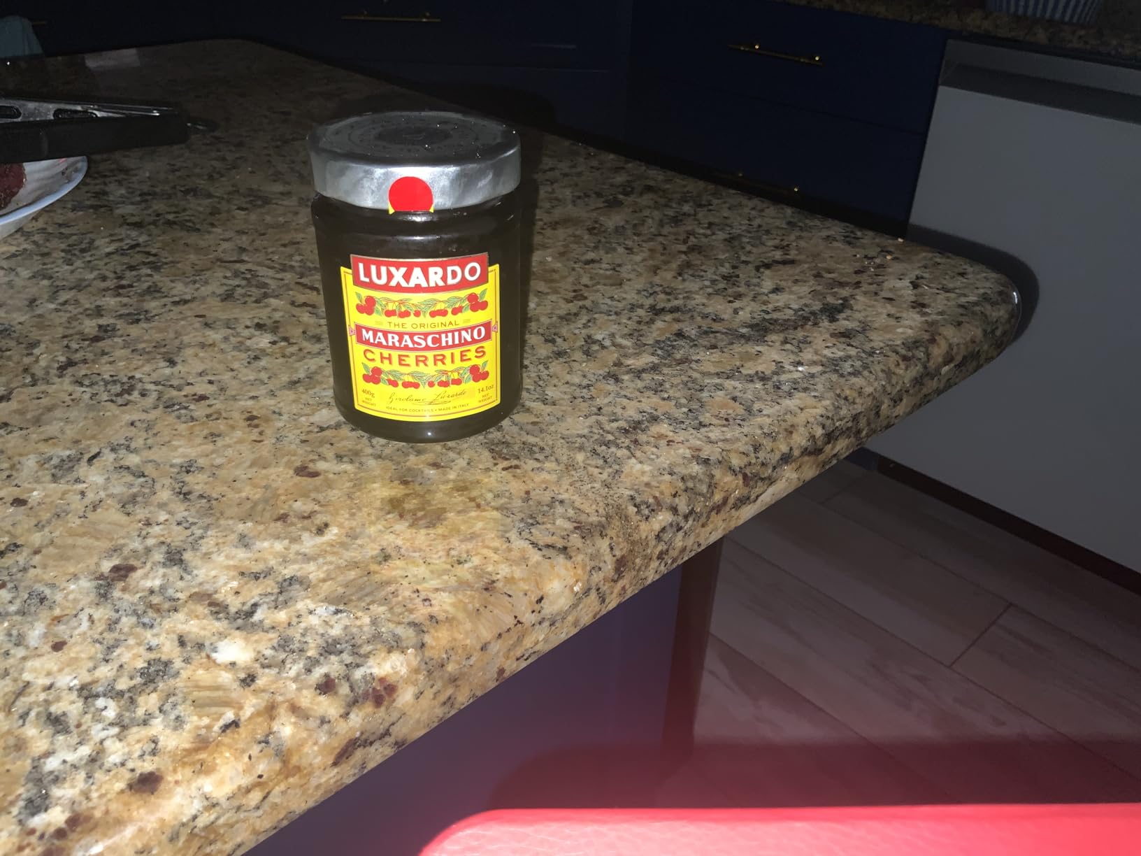 Luxardo The Original Maraschino Cherries | Gourmet Italian Maraschino Cherries | Ideal for Cocktails and Desserts, 400g Jar customer photo 1