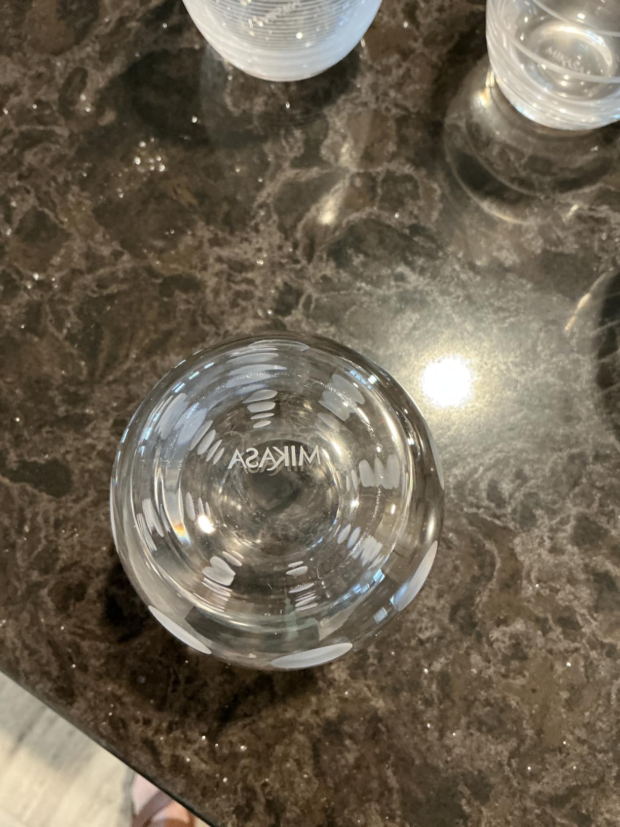 Mikasa Cheers Stemless Wine Glasses, Set of 4, 17-Ounce Clear Glasses, Dishwasher Safe customer photo 2