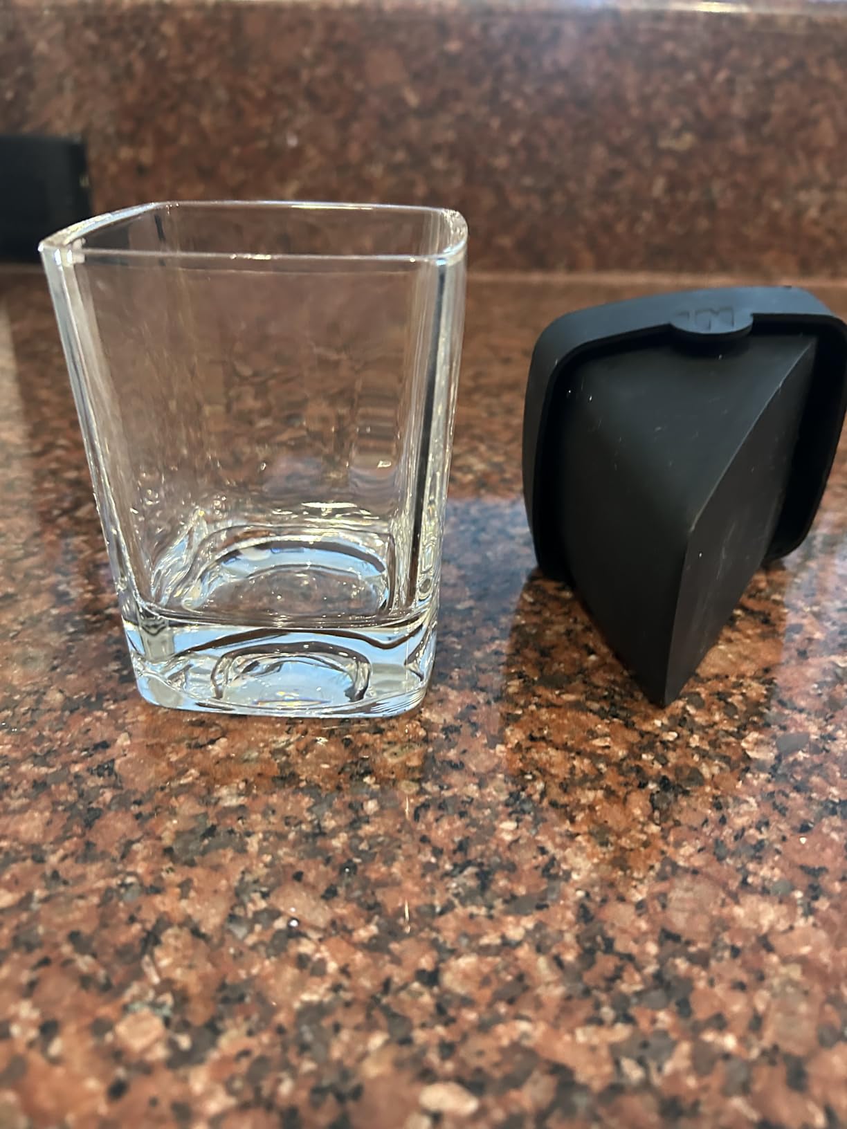 Corkcicle Whiskey Wedge - Premium Old Fashioned Glass with Silicone Ice Mold - For Bourbon, Scotch, & Spirits - Great Gift for Dad - Perfect for the Holidays - 9 oz customer photo 1
