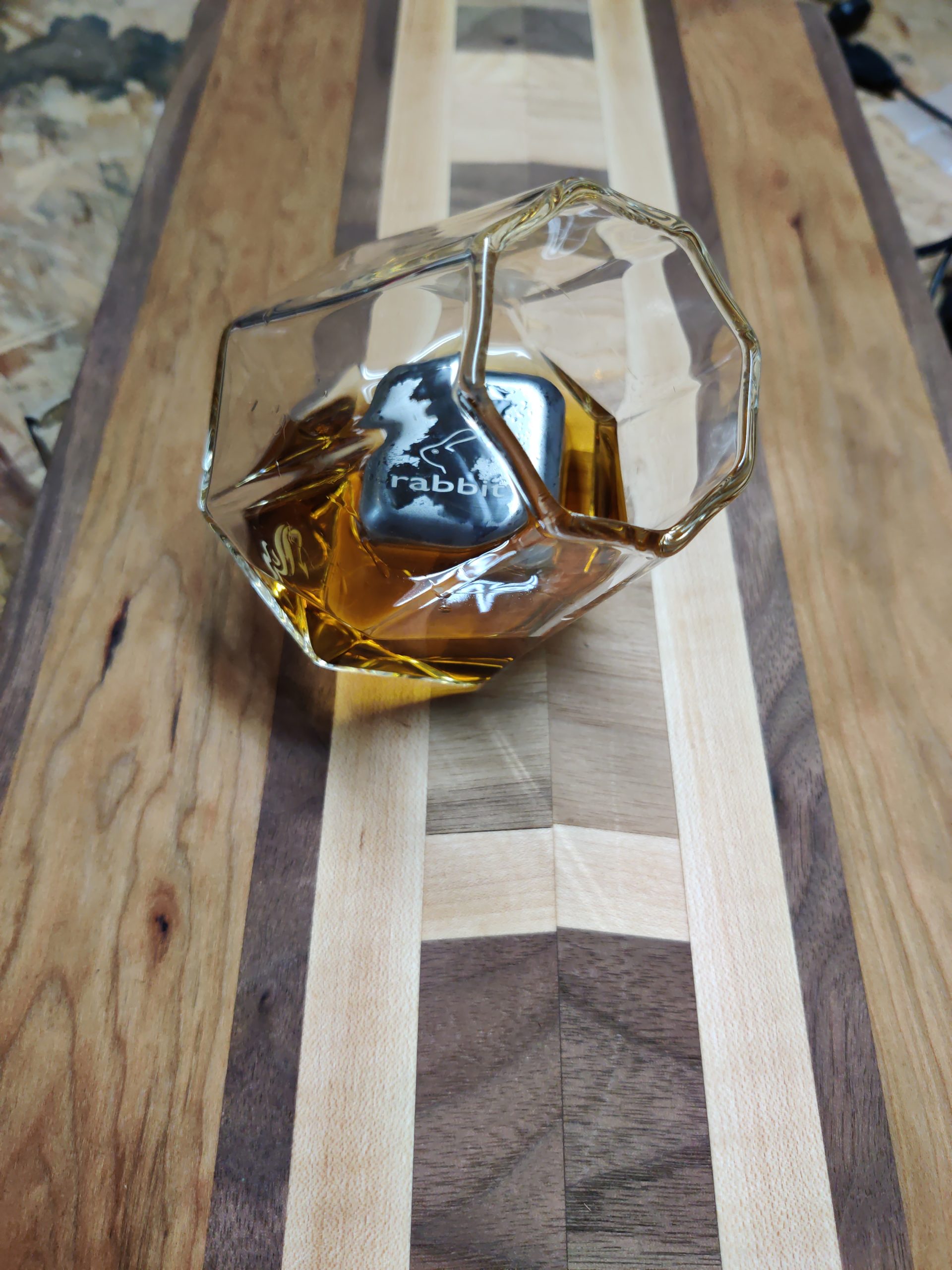Rabbit Jumbo Chilling Stones - Premium Stainless Steel Whiskey Rocks for Chilling Fine Spirits and Beverages, Reusable Drink Cooling Stones with Storage Case customer photo 2