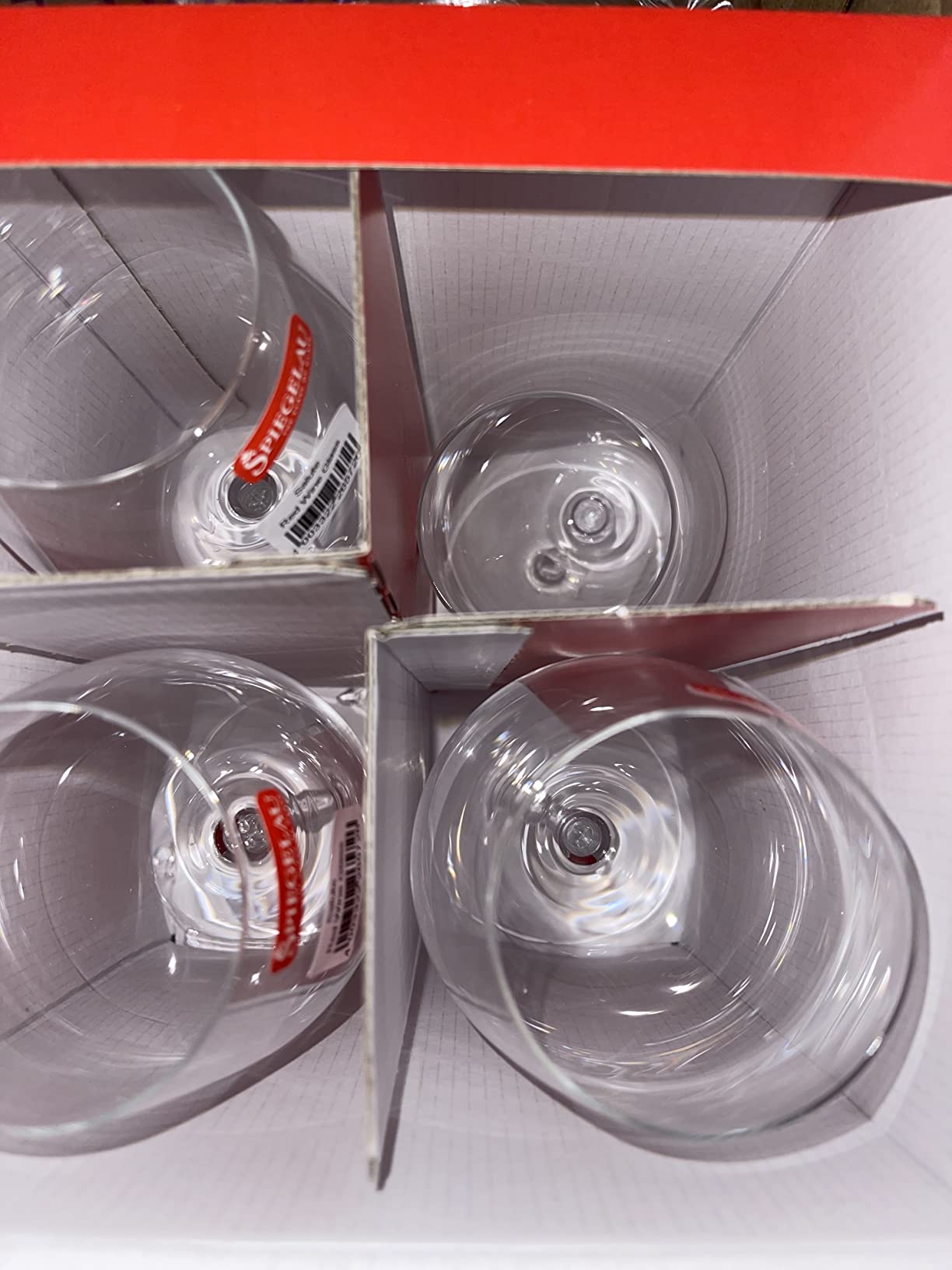 Spiegelau Salute Stemmed Red Wine Glasses, Lead-Free Crystal, 19.4 oz, Set of 4 customer photo 2