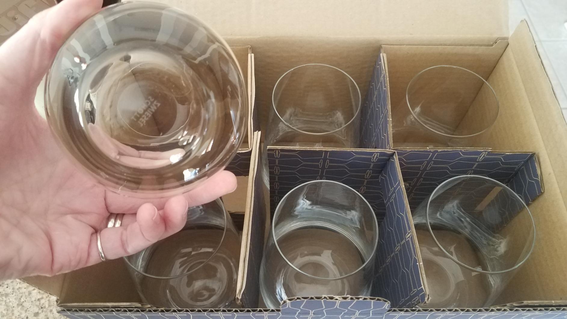 ZWIESEL GLAS Pure Stemless Bordeaux Glass (Set of 6), Red Wine Tumbler for Bordeaux, Dishwasher-Safe Machine-Made Tritan Crystal Glasses, Made in Germany (18.5 Ounce) customer photo 2