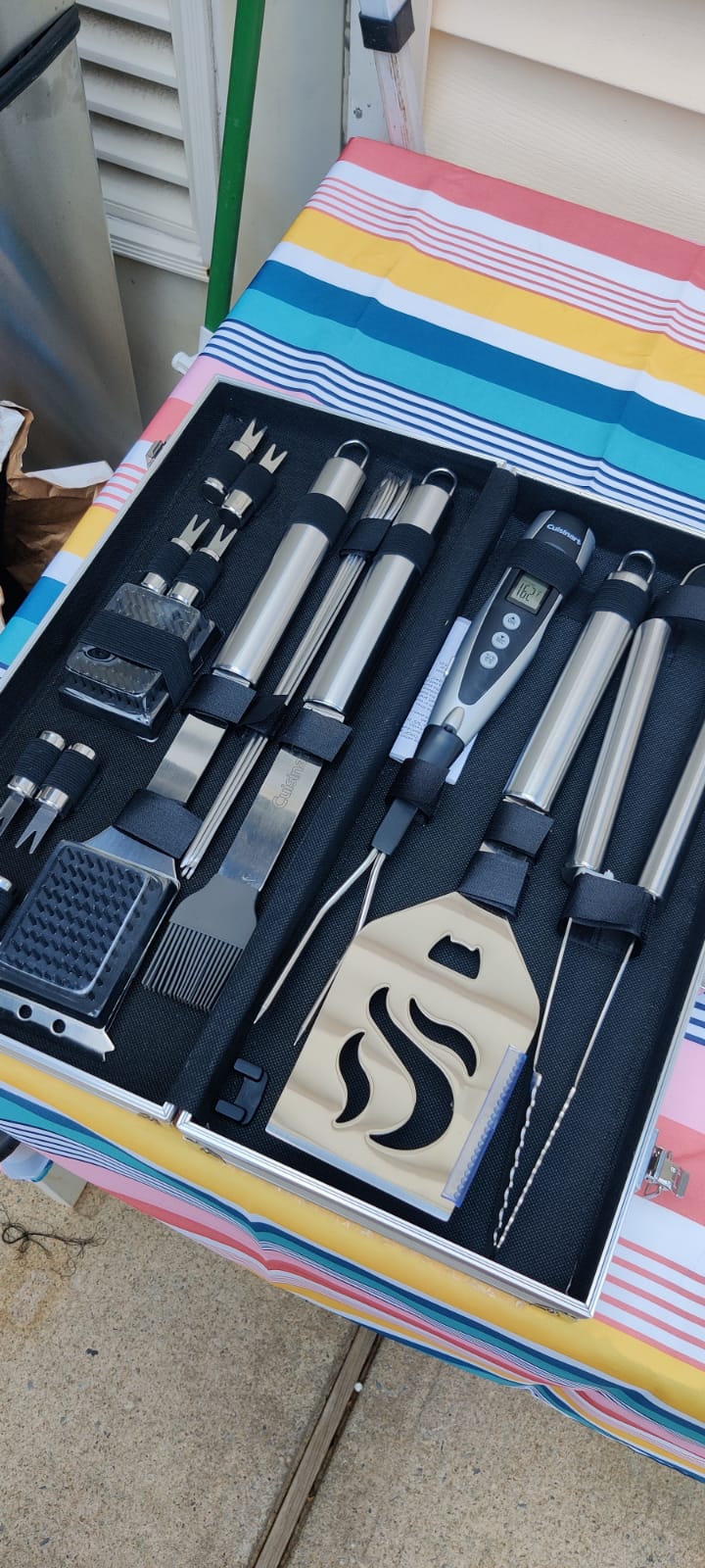 Cuisinart 20-Piece Deluxe Stainless Steel Grill Tool Set - CGS-5020 customer photo 1