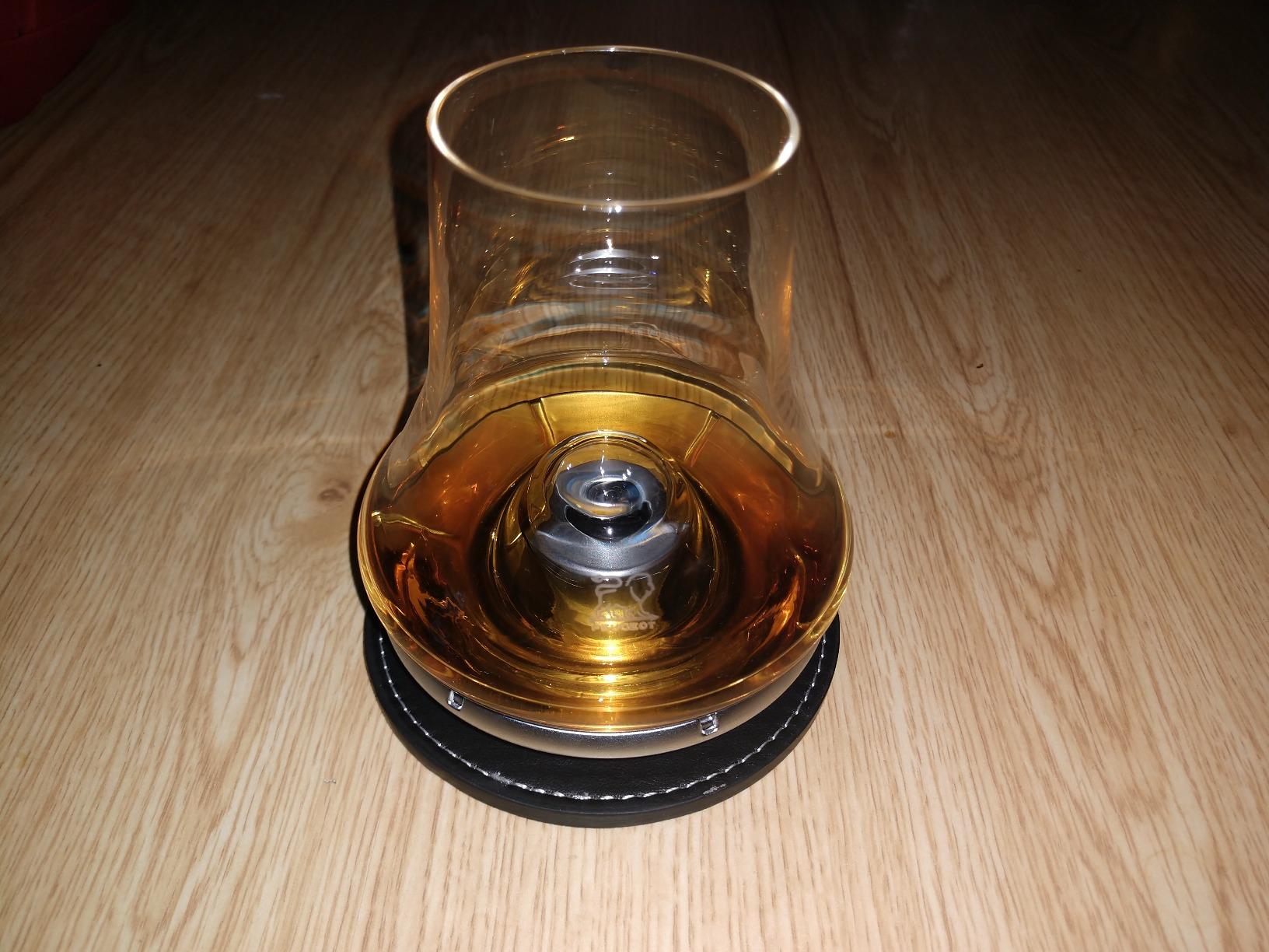 Peugeot Les Impitoyables Set - Connoisseurs Whiskey Tasting Set with Glass, Chilling Base and Coaster - 38cl / 13oz customer photo 1