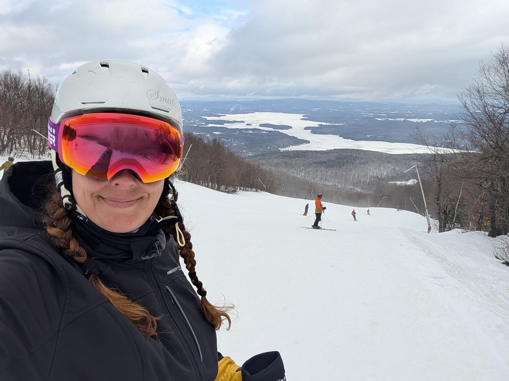 OutdoorMaster Ski Goggles PRO - Frameless, Interchangeable Lens 100% UV400 Protection Snow Goggles for Men & Women customer photo 2
