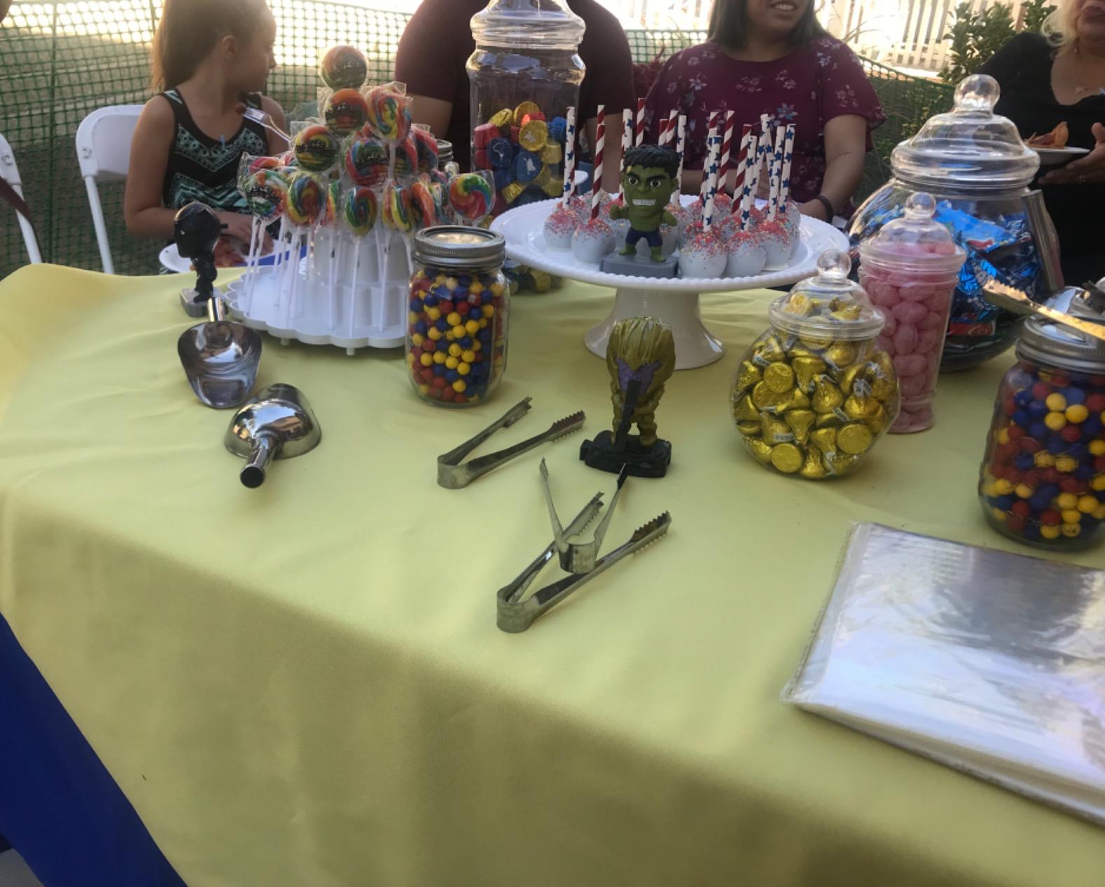 Sweet Candy Buffet Ice Tongs & Scoops (Silver-6 set) customer photo 2