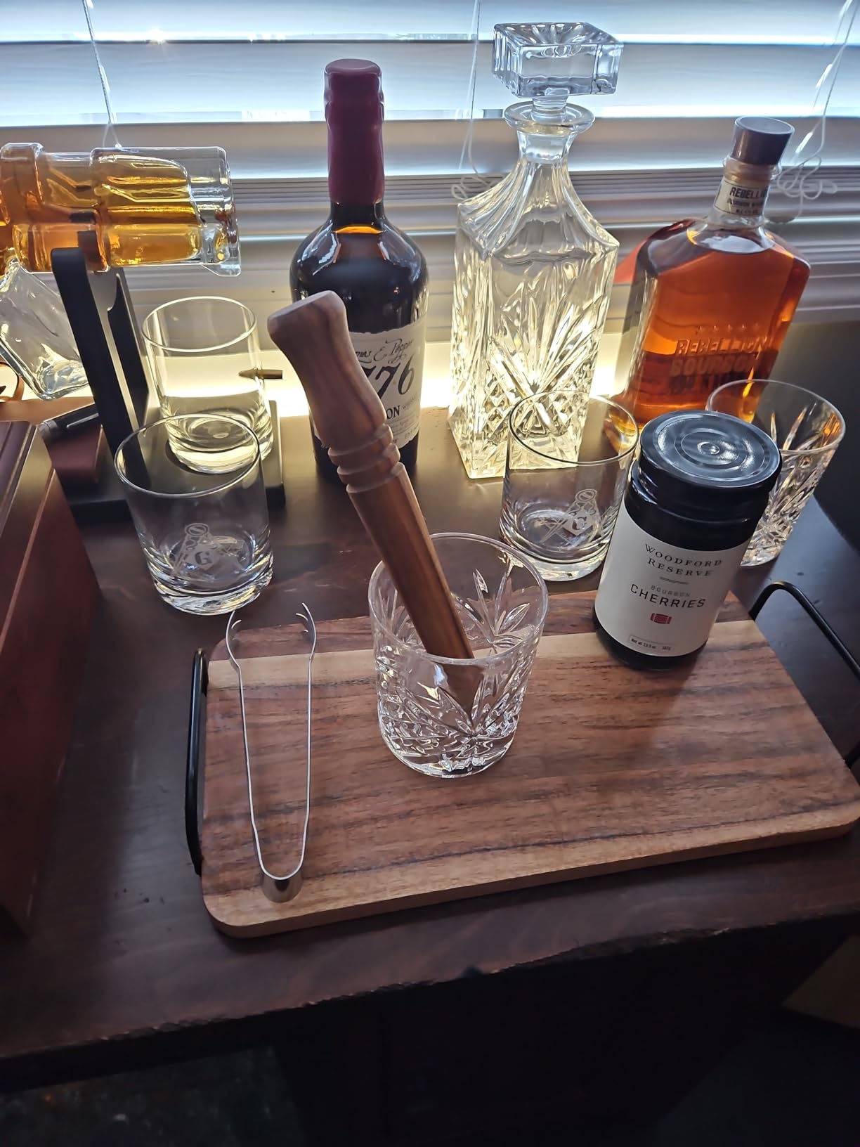 Twine Acacia Wood Mojito Muddler for Cocktails with Jute Storage Pouch, Bar Accessories, Cocktail Muddler, Drink Muddler, Set of 1, Wood Grain customer photo 1