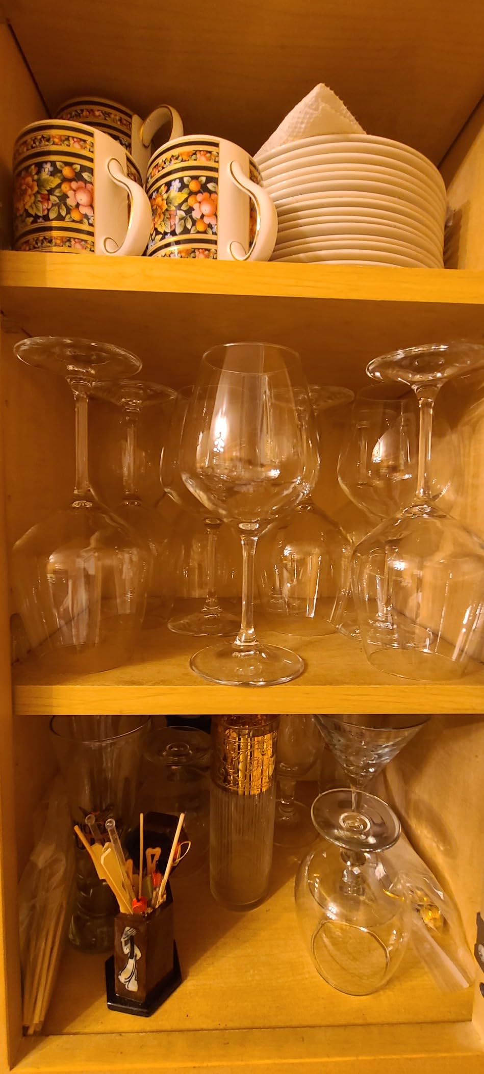 Paksh Novelty Italian Red Wine Glasses - 18 Ounce - Wine Glass Clear (Set of 4) customer photo 2