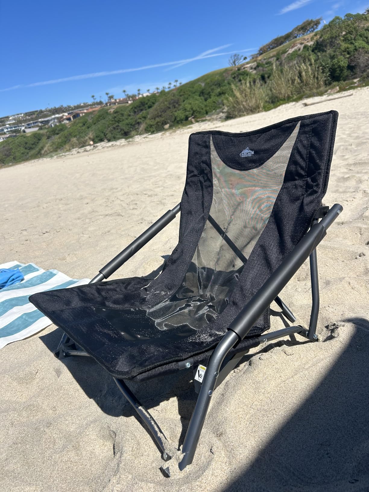 Cascade Mountain Tech Folding Camp Chair for Camping, Beach, Picnic, Barbecues, Sporting Events with Carry Bag customer photo 1