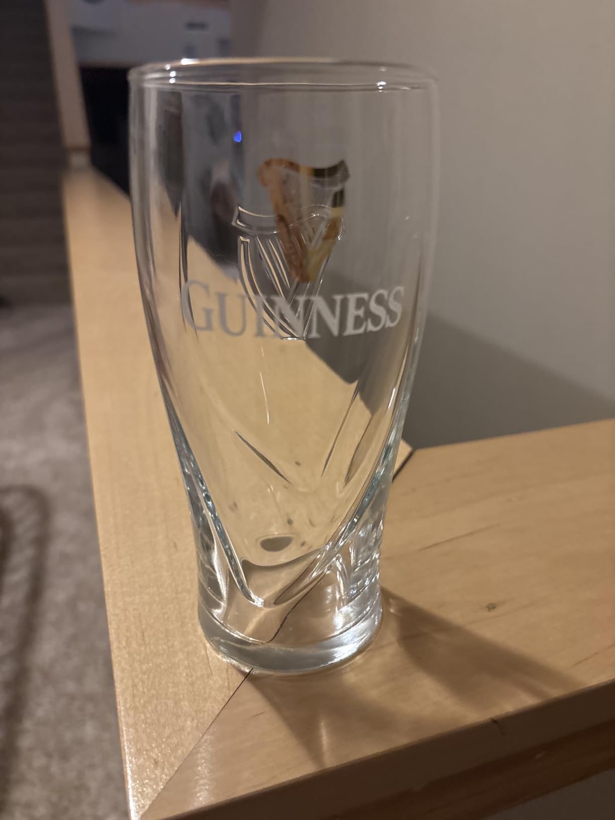 Guinness Gravity Official Beer Pint Glass | Large 20oz Pints Drinking Thick Beer Glasses Beer 20 oz Glasses customer photo 1