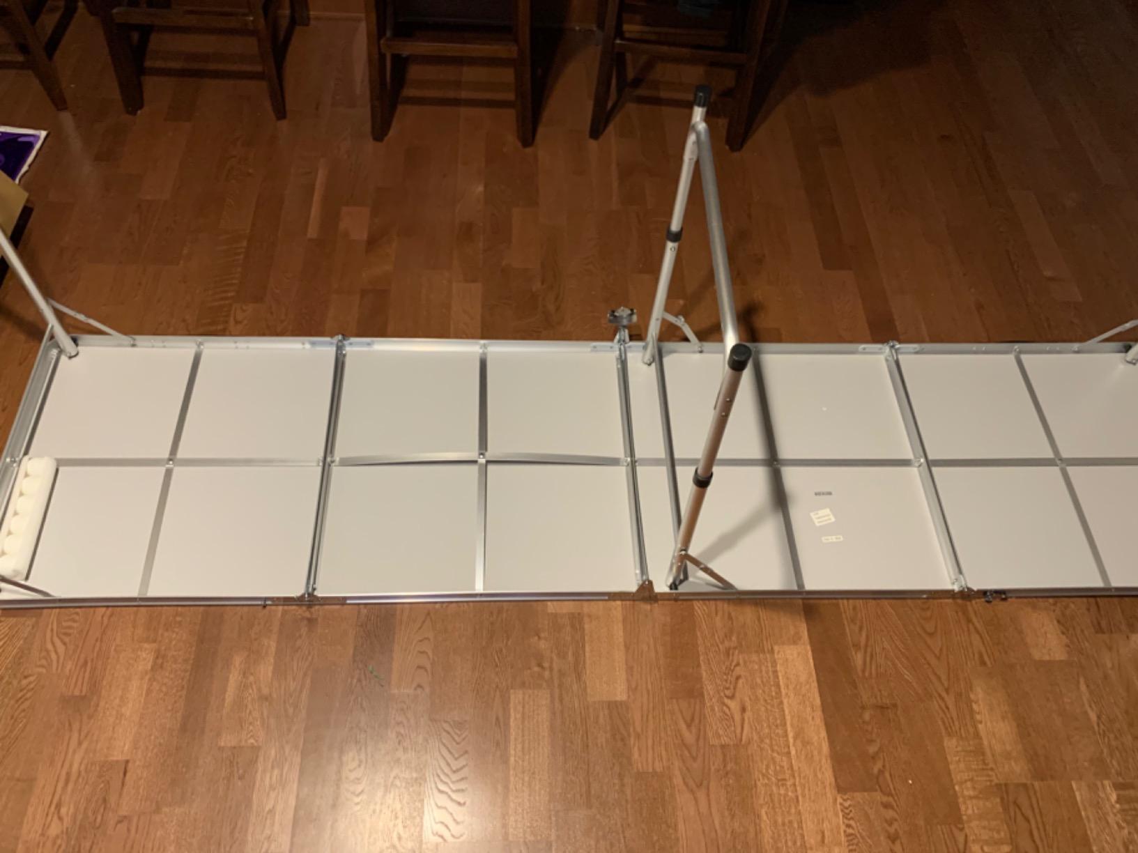 8' Folding Beer Pong Table with Bottle Opener customer photo 1