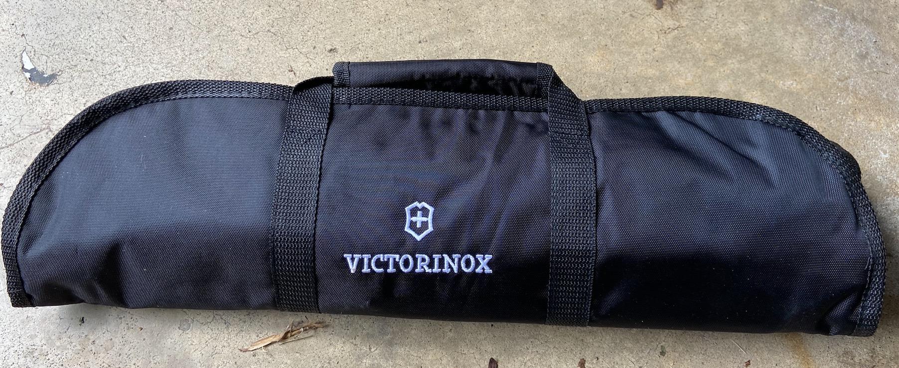 Victorinox - Swiss Army Cutlery Fibrox Pro Ultimate Competition BBQ Set, Knife Roll, 8-Piece, Black customer photo 1