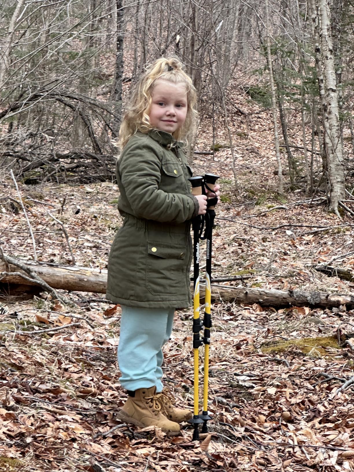 TrailBuddy Trekking Poles - Lightweight 7075 Aluminum Hiking Poles for Women, Men & Seniors - Collapsible Walking Sticks for Travel, Trails & Balance customer photo 2
