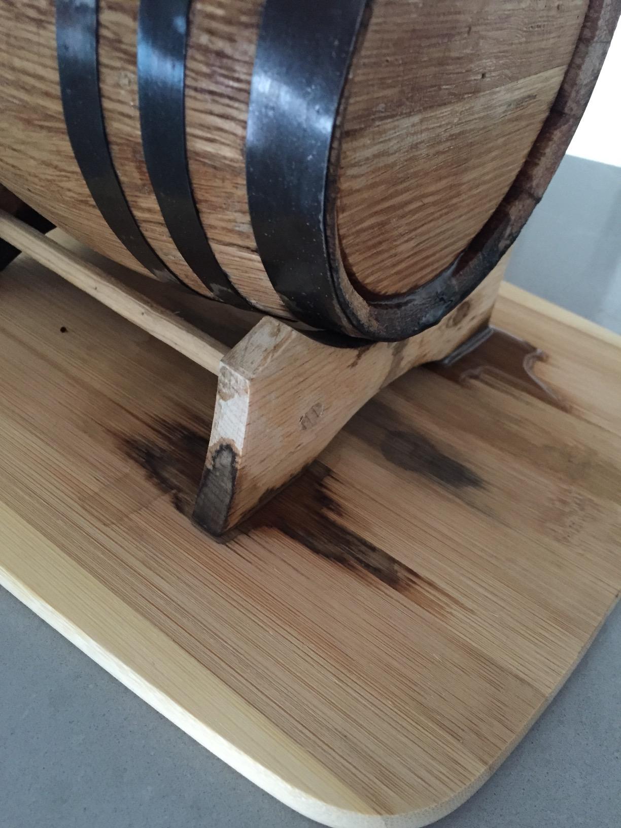 My Personal Memories Personalized Whiskey Bourbon Scotch Barrel - Engraved Wine Cask gift - Custom Oak Mini Barrel - Knight Design customer photo 2