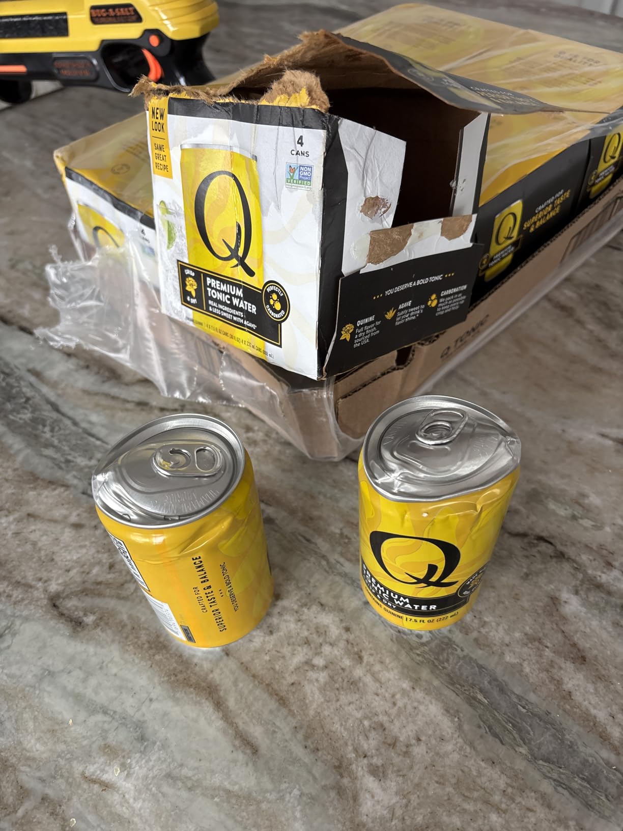 Q TONIC WATER with Real Quinine & Organic Agave - Ideal for Cocktails & Mocktails - Made with Real Ingredients, Perfectly Carbonated & Less Sweet - 45 Calories per Can - 7.5 Fl oz (Pack of 24) customer photo 2