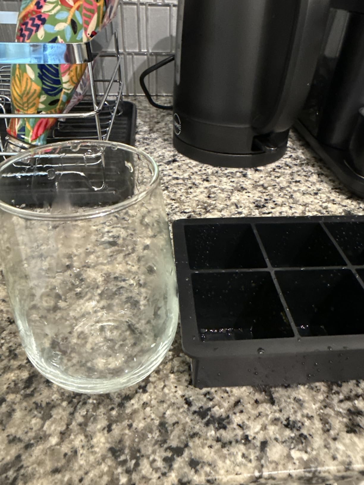 Ice Cube Molds - 2-Pack Silicone Trays for 8 Large Square Cubes - Slow-Melt Ice for Whiskey, Cocktails, Coffee & More customer photo 1