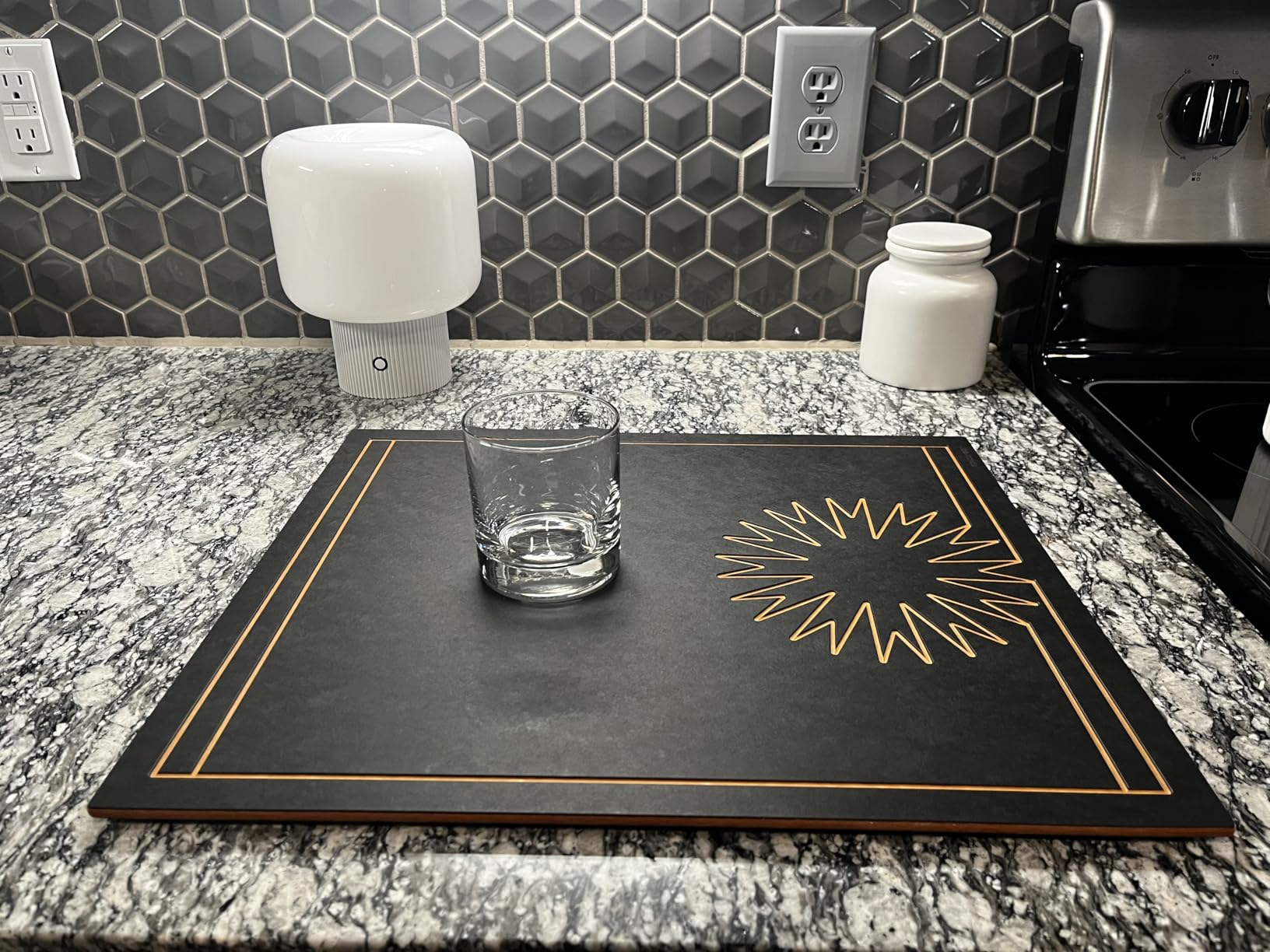 Libbey 917CD Heavy Base Rocks Glasses Set of 12, Rocks Glass Cups with Simple Lines, Elegant Old Fashioned Glass Set for Whiskey, Cocktails and More customer photo 1