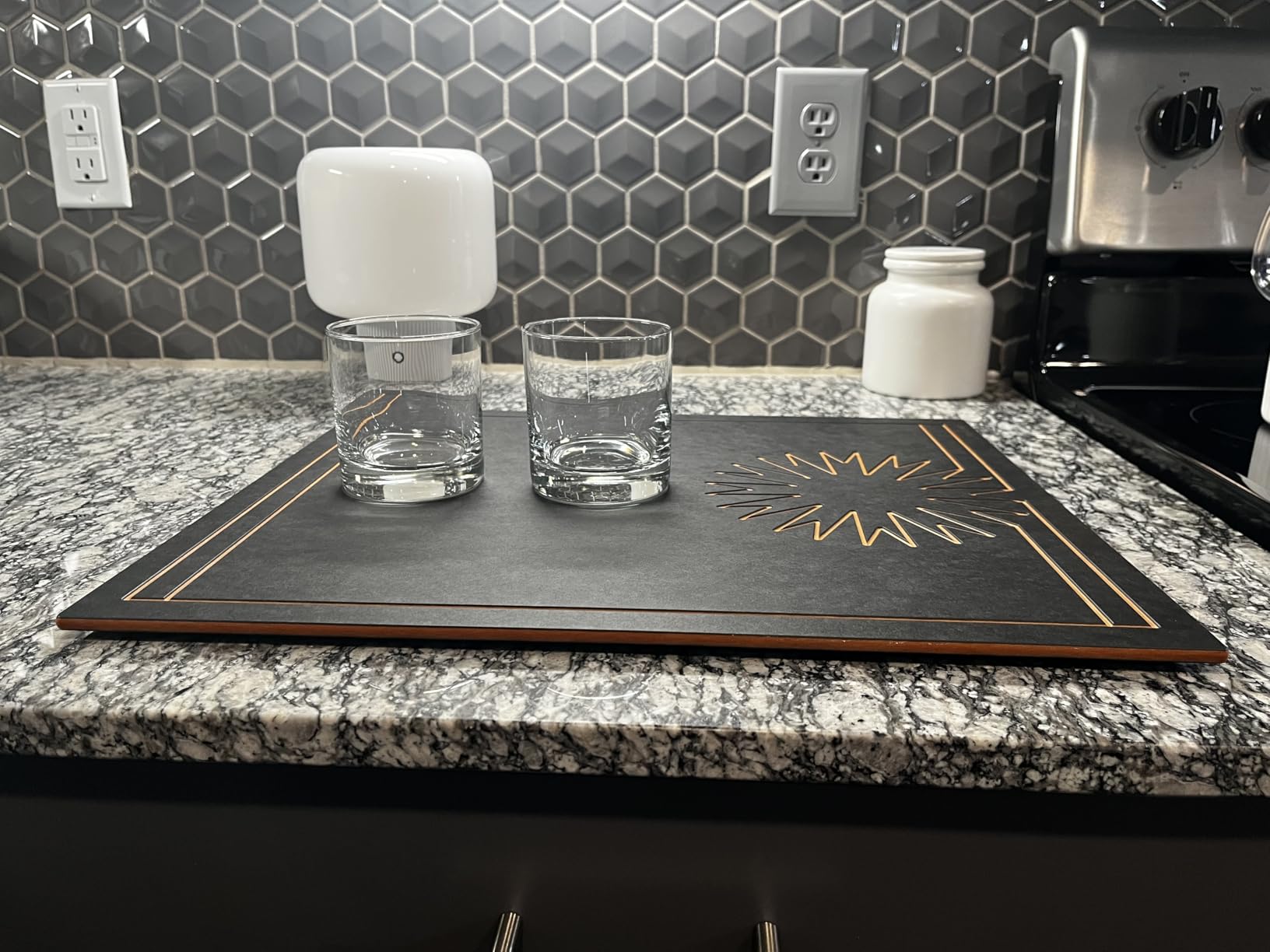 Libbey 917CD Heavy Base Rocks Glasses Set of 12, Rocks Glass Cups with Simple Lines, Elegant Old Fashioned Glass Set for Whiskey, Cocktails and More customer photo 2