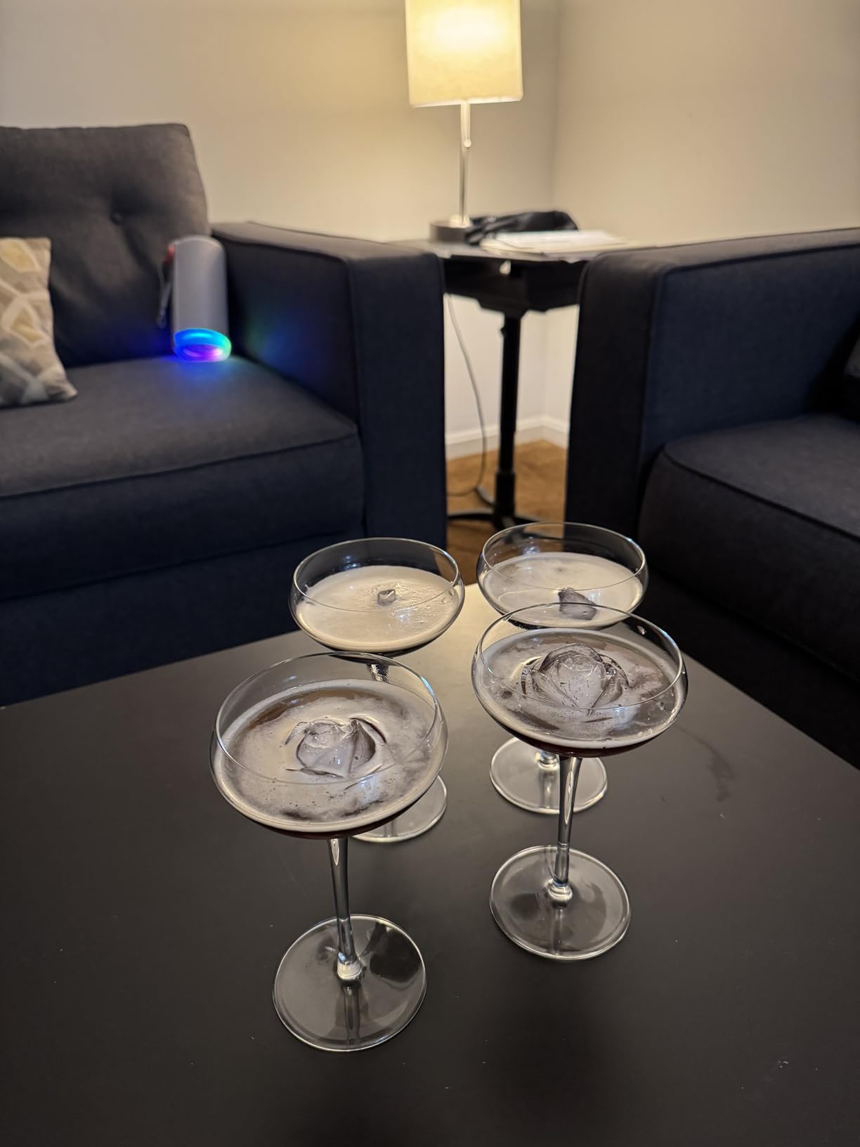 Libbey Signature Kentfield Coupe Cocktail Glasses Set of 4, Classic Tall Stemmed Glass Cup, Champagne Coupe Glasses Gift Set for Weddings, Birthdays customer photo 1