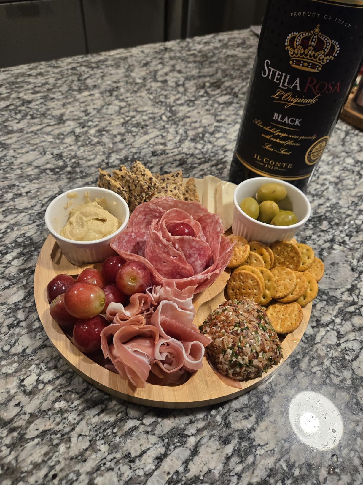 SMIRLY Charcuterie Large Bamboo Cheese Board Set for Serving - House Warming Gifts for New Home, Wedding, Bridal Shower & Birthday, for Women customer photo 1