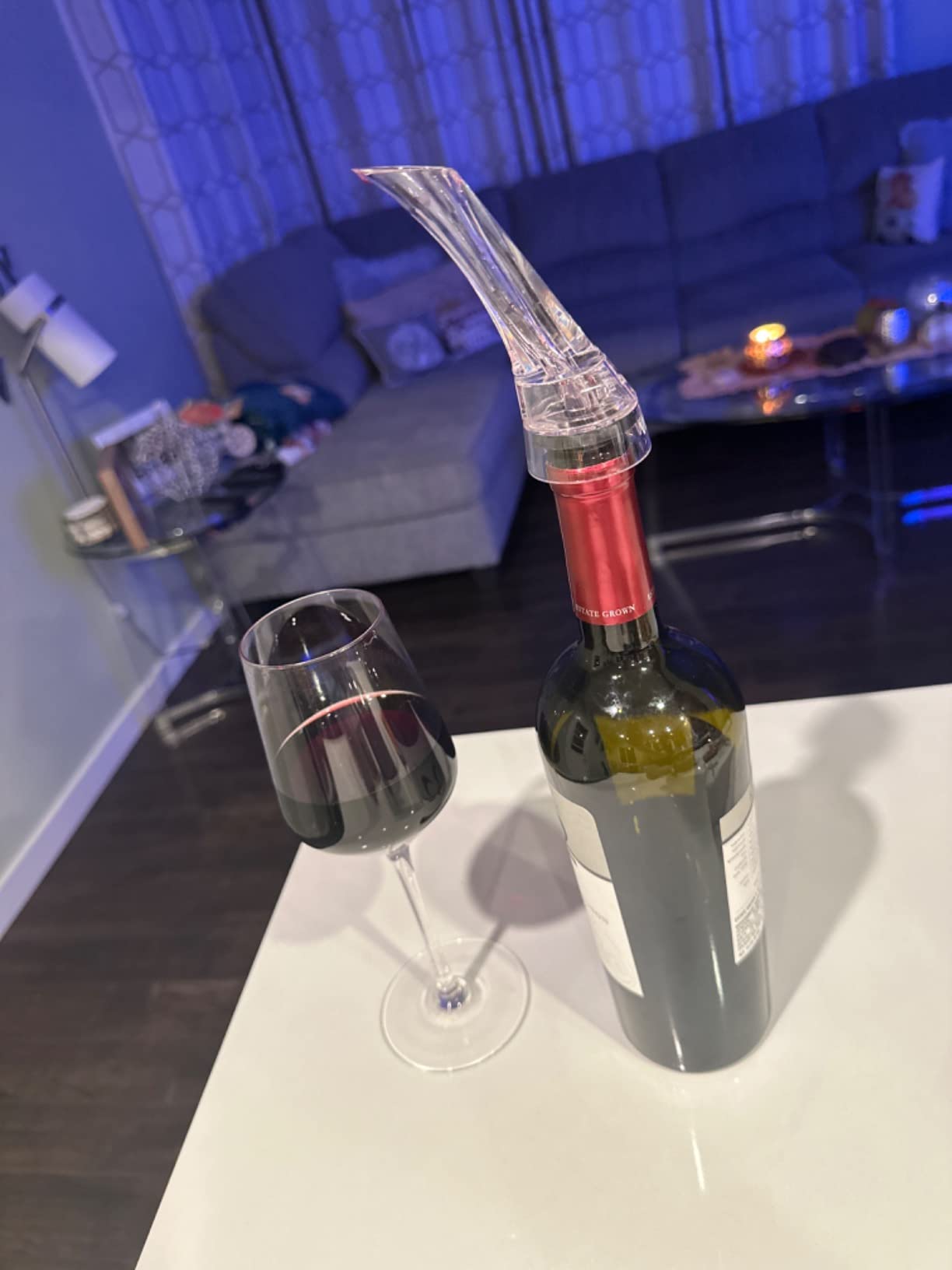 VINABON Wine Aerator Pourer Spout - Professional Wine Aerator for Superior Flavor, Enhanced Bouquet & Rich, Smooth Finish customer photo 2
